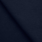 1 X 1 COTTON RIB - NAVY BLUE