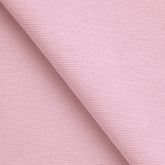 COTTON 1X1 RIB KNIT FABRIC WITH ELASTANE - POWDER PINK - 220 GSM