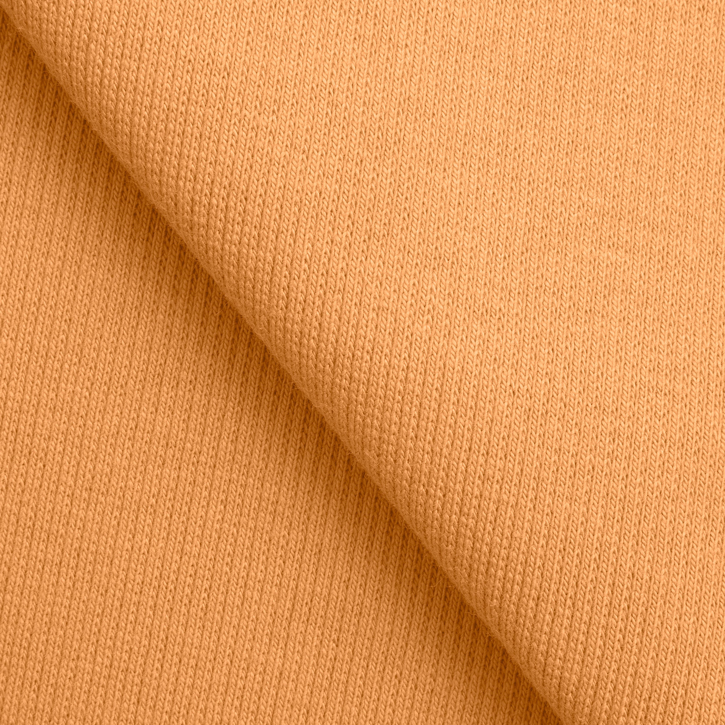 COTTON 2X1 RIB KNIT FABRIC WITH ELASTANE - APRICOT - 350 GSM