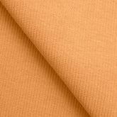 COTTON 2X1 RIB KNIT FABRIC WITH ELASTANE - APRICOT - 350 GSM