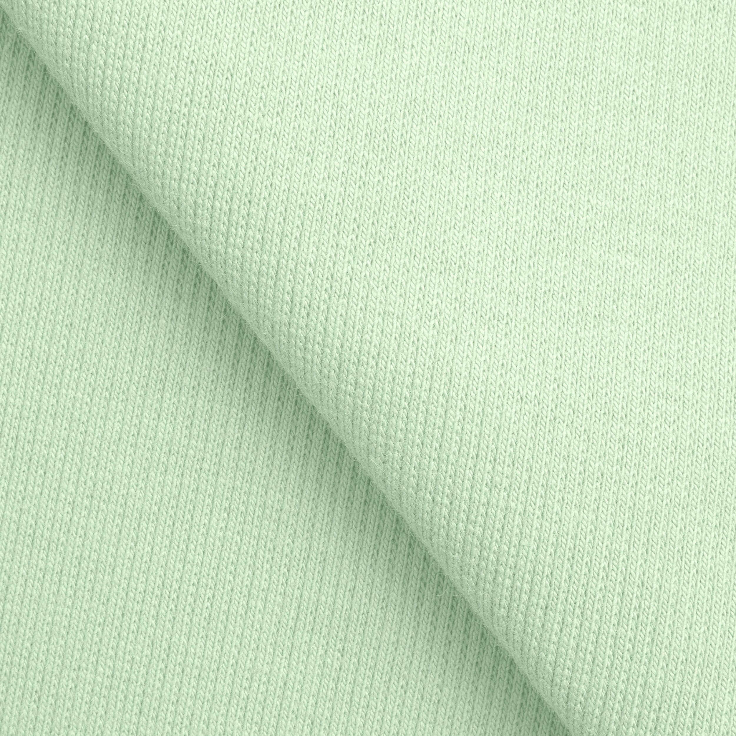 COTTON 2X1 RIB KNIT FABRIC WITH ELASTANE - OCEAN BLUE - 350 GSM