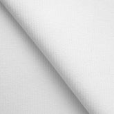 COTTON 2X1 RIB KNIT FABRIC WITH ELASTANE - WARM WHITE - 350 GSM