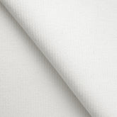 COTTON 2X1 RIB KNIT FABRIC WITH ELASTANE - SNOW WHITE - 350 GSM