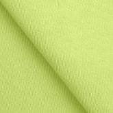 COTTON 2X1 RIB KNIT FABRIC WITH ELASTANE - TROPICAL GREEN - 350 GSM