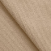 COTTON 2X1 RIB KNIT FABRIC WITH ELASTANE - GREIGE TAUPE - 350 GSM