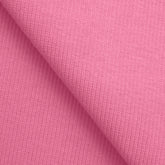 COTTON 2X1 RIB KNIT FABRIC WITH ELASTANE - VIVID PINK - 350 GSM