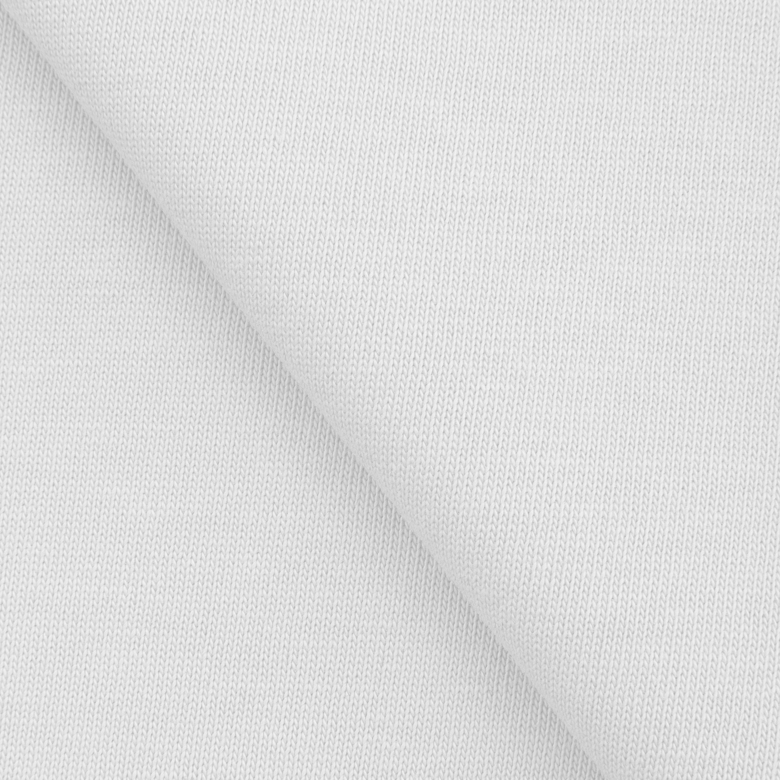 HEAVY COTTON SINGLE JERSEY FABRIC - WARM WHITE - 230 GSM
