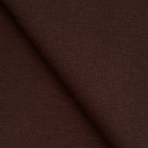 HEAVY COTTON SINGLE JERSEY FABRIC - COFFEE BROWN - 230 GSM