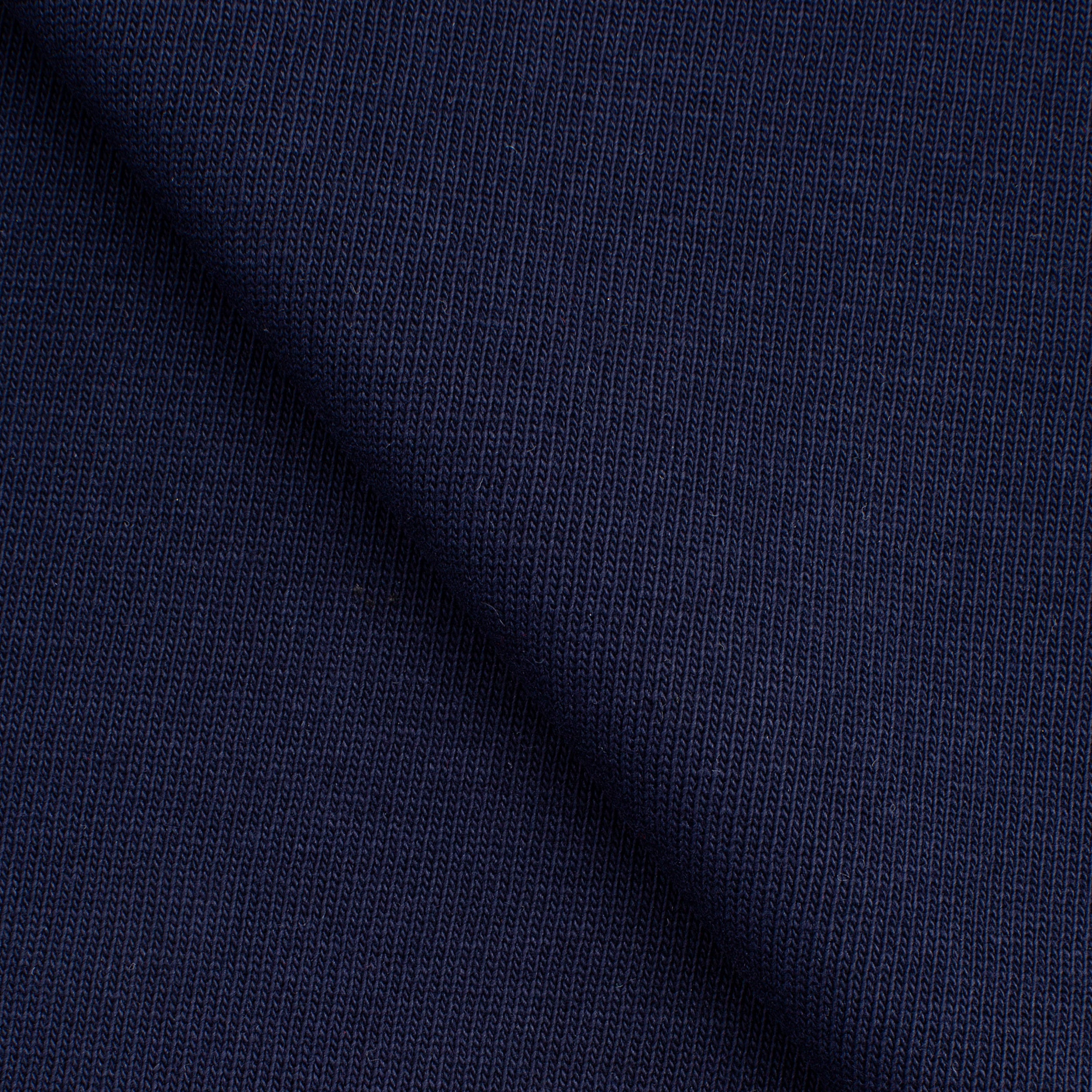 HEAVY COTTON SINGLE JERSEY FABRIC - NAVY BLUE - 230 GSM