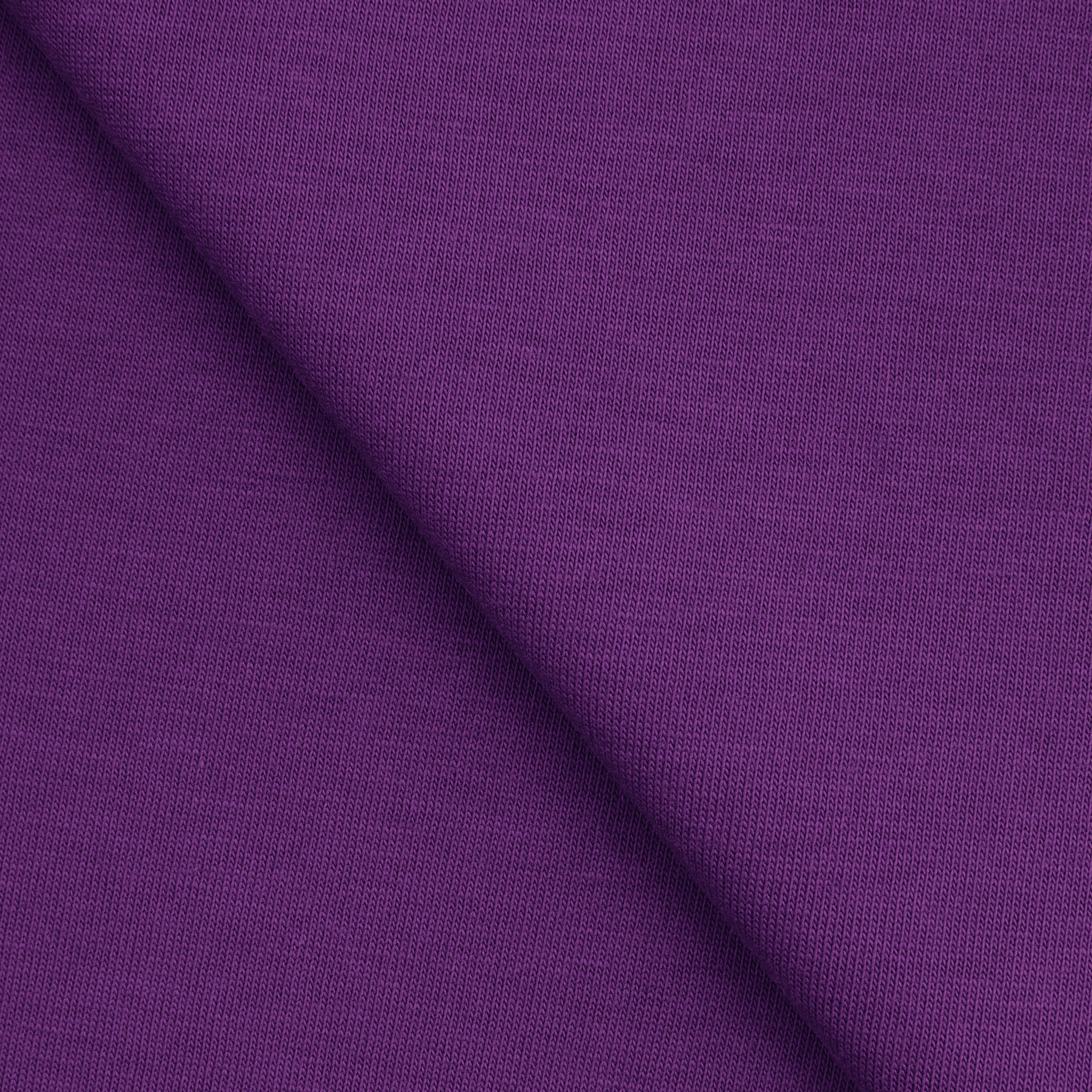 LIGHTWEIGHT COTTON SINGLE JERSEY FABRIC - AMARANTH VIOLET - 140 GSM