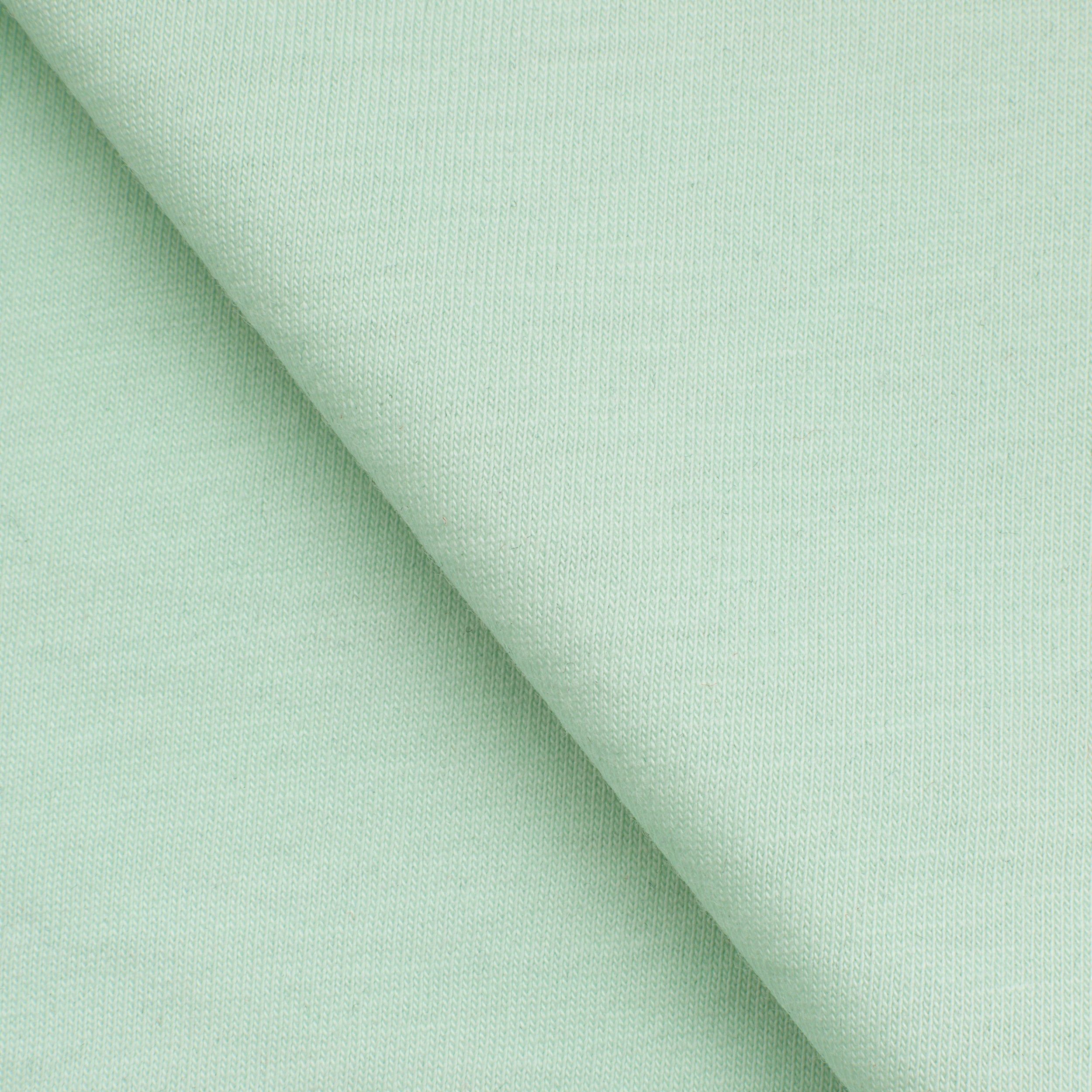 LIGHTWEIGHT COTTON SINGLE JERSEY FABRIC - OCEAN BLUE - 140 GSM