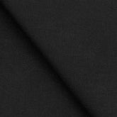 LIGHTWEIGHT COTTON SINGLE JERSEY FABRIC - BLACK - 140 GSM