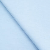 LIGHTWEIGHT COTTON SINGLE JERSEY FABRIC - AZURE BLUE - 140 GSM