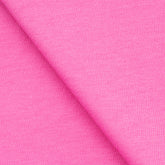 LIGHTWEIGHT COTTON SINGLE JERSEY FABRIC - VIVID PINK - 140 GSM