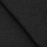 COTTON SINGLE JERSEY FABRIC WITH ELASTANE - BLACK - 180 GSM