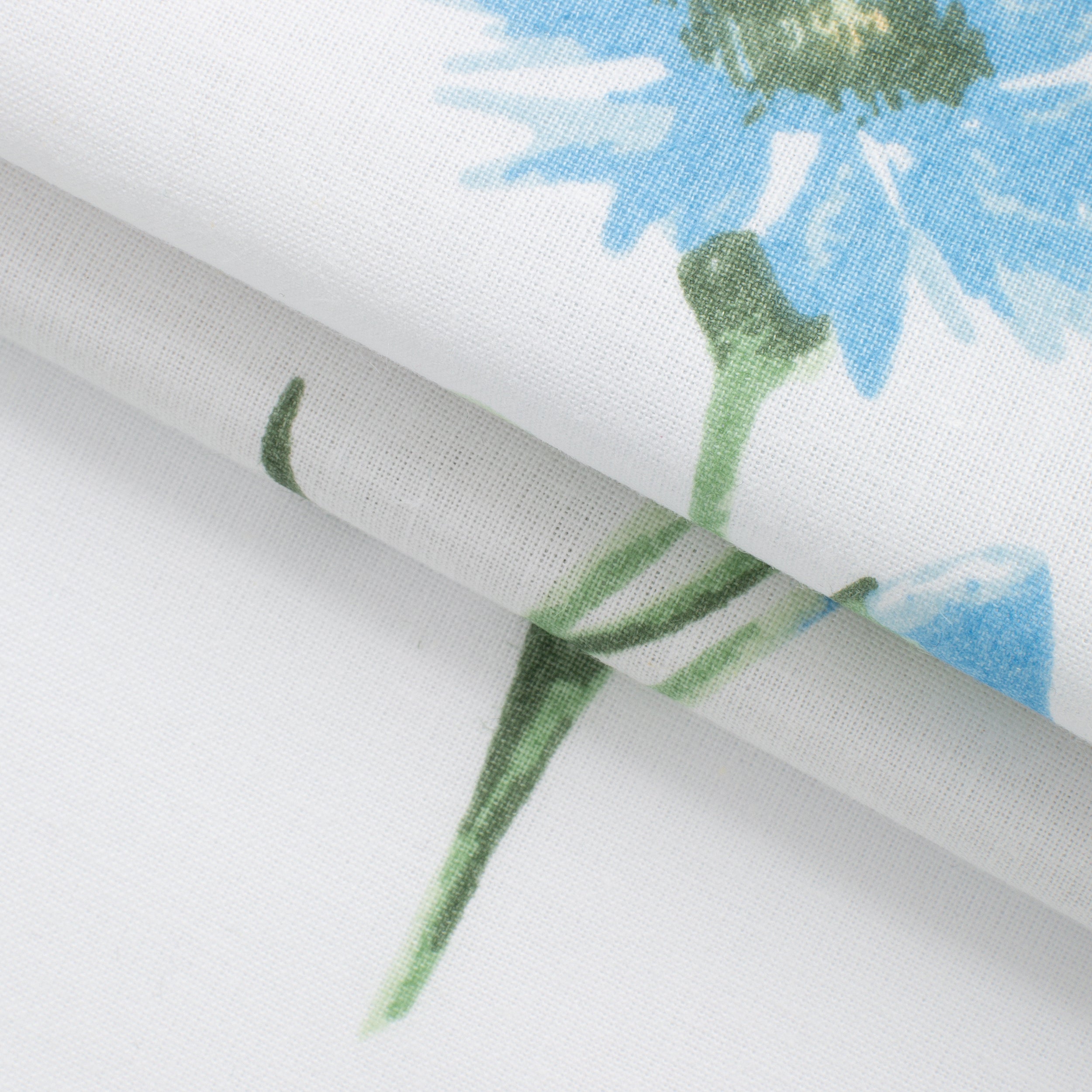 PRINTED COTTON POPLIN FABRIC - FLORAL PRINT - 125 GSM