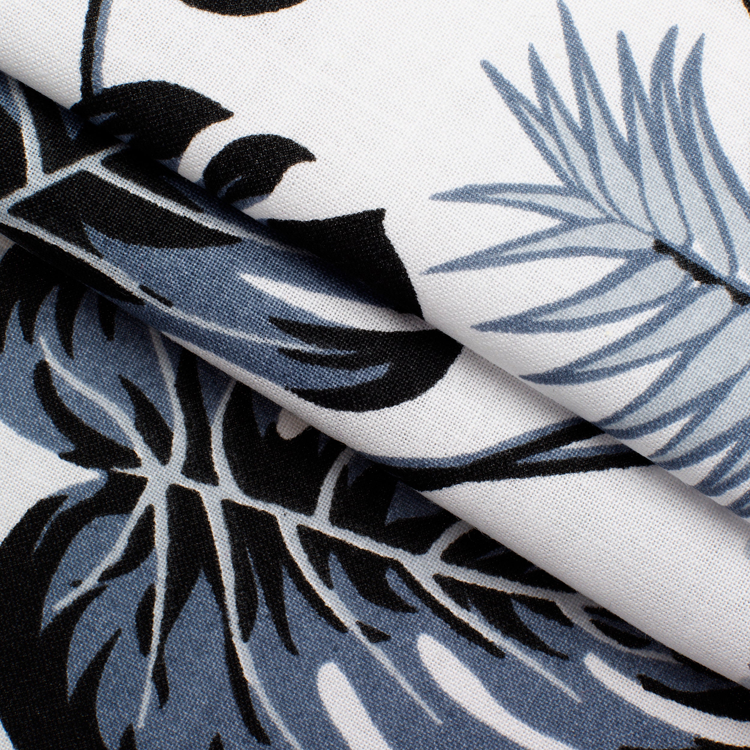 4.2 OZ COTTON POPLIN - PRINTED - MONSTERA FLOWER