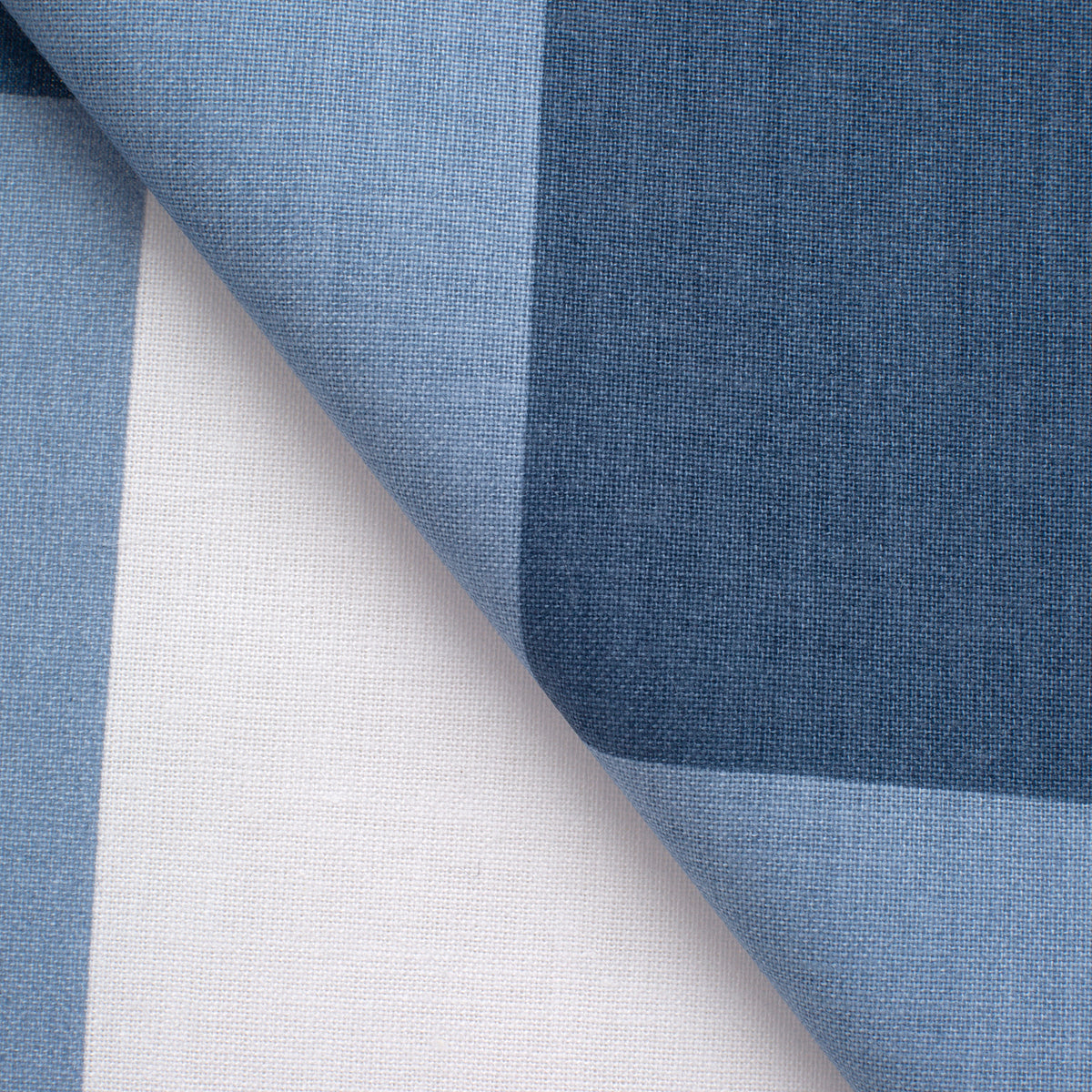 4.2 OZ COTTON POPLIN - BLUE/WHITE PLAID