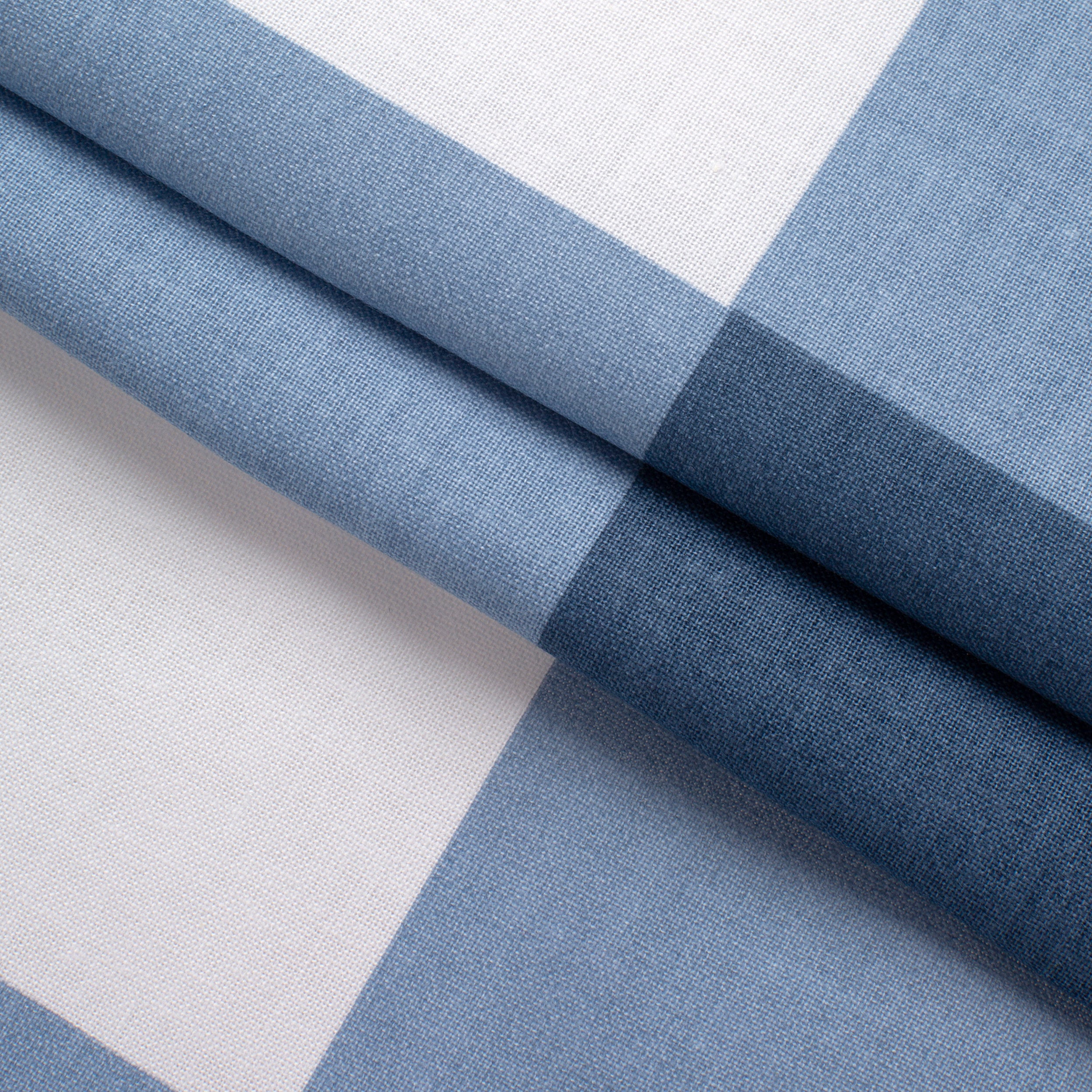 4.2 OZ COTTON POPLIN - BLUE/WHITE PLAID