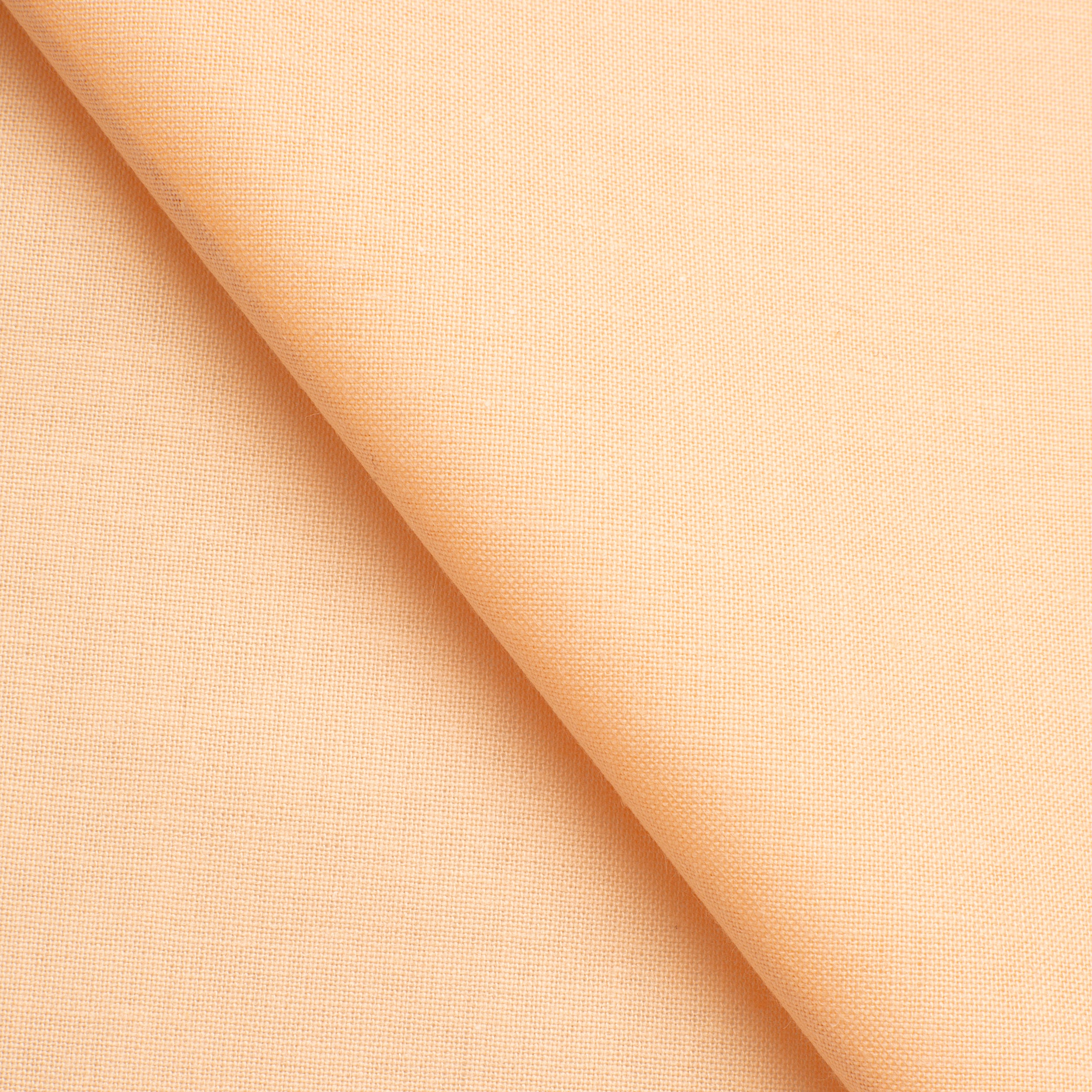 COTTON POPLIN FABRIC - PEACH - 160 GSM