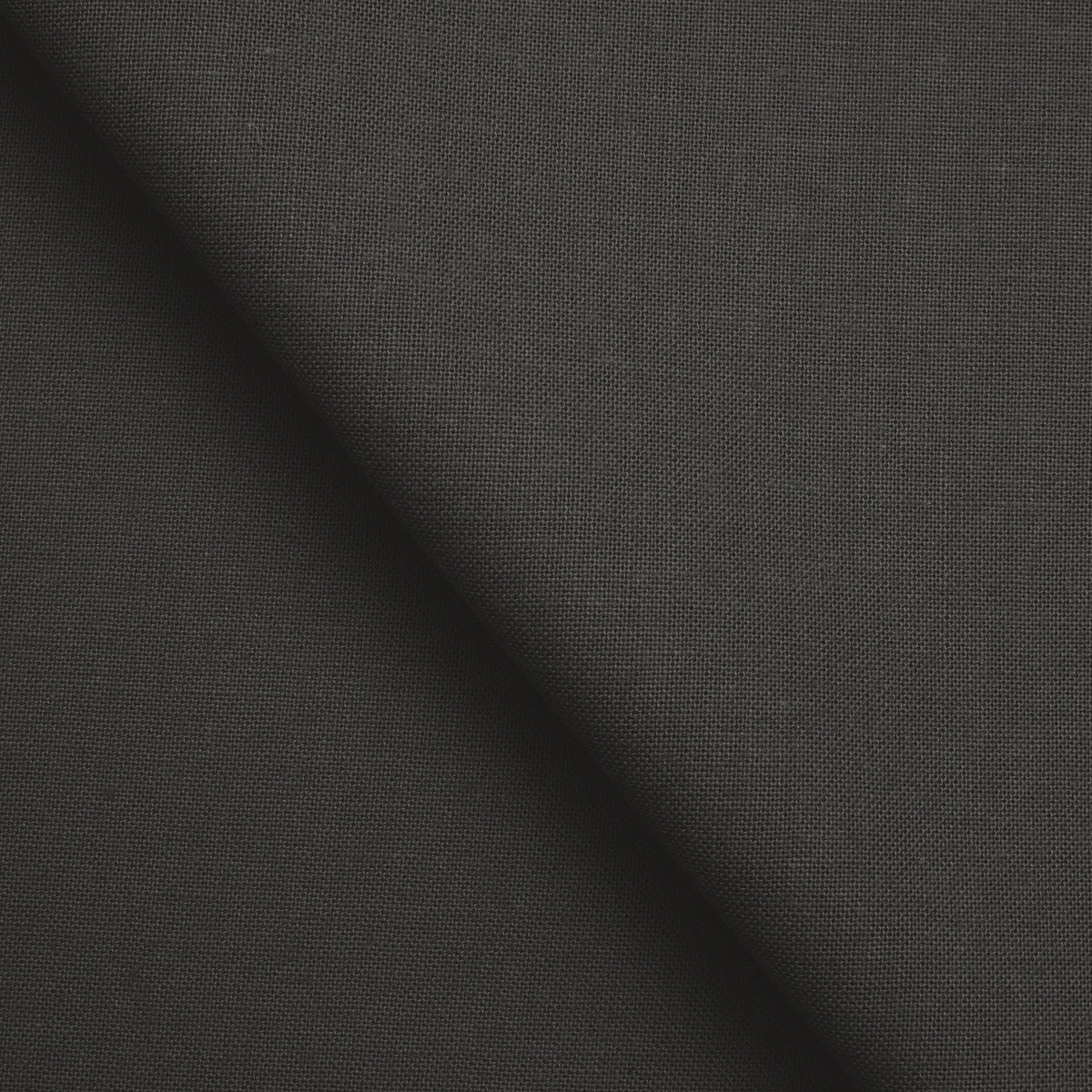 COTTON POPLIN FABRIC - BLACK - 160 GSM