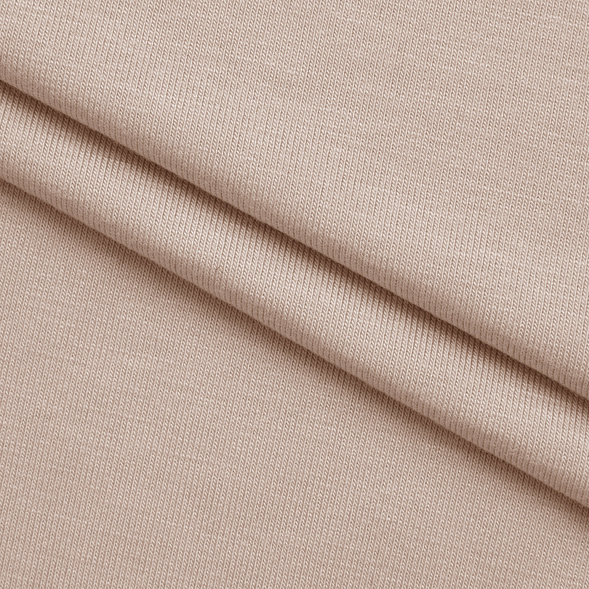BAMBOO 2X1 RIB KNIT FABRIC WITH ELASTANE - CAPPUCCINO - 260 GSM