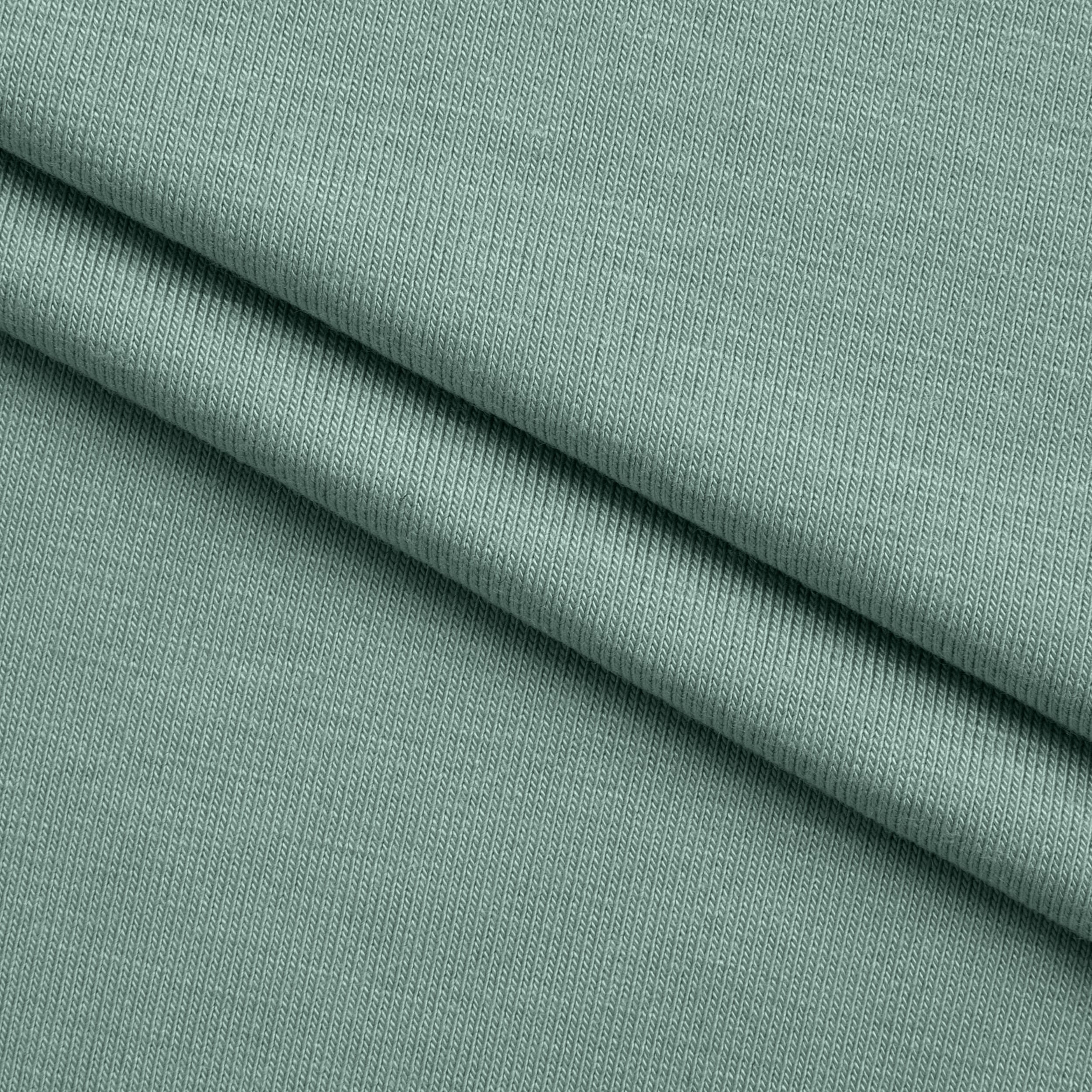 BAMBOO SINGLE JERSEY FABRIC WITH ELASTANE - MINT - 210 GSM