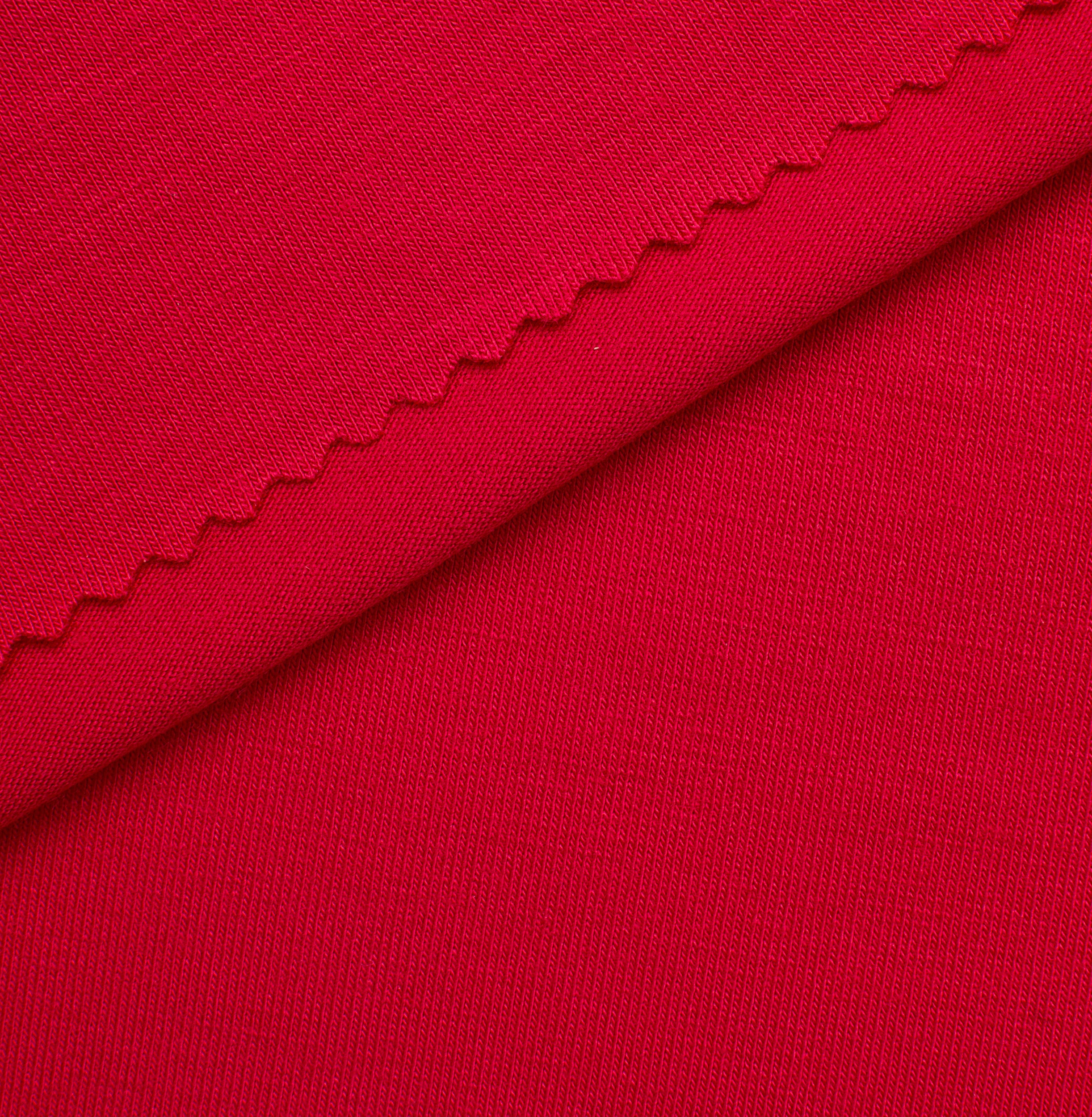 BAMBOO 1X1 RIB KNIT FABRIC WITH ELASTANE - RASPBERRY PINK - 250 GSM