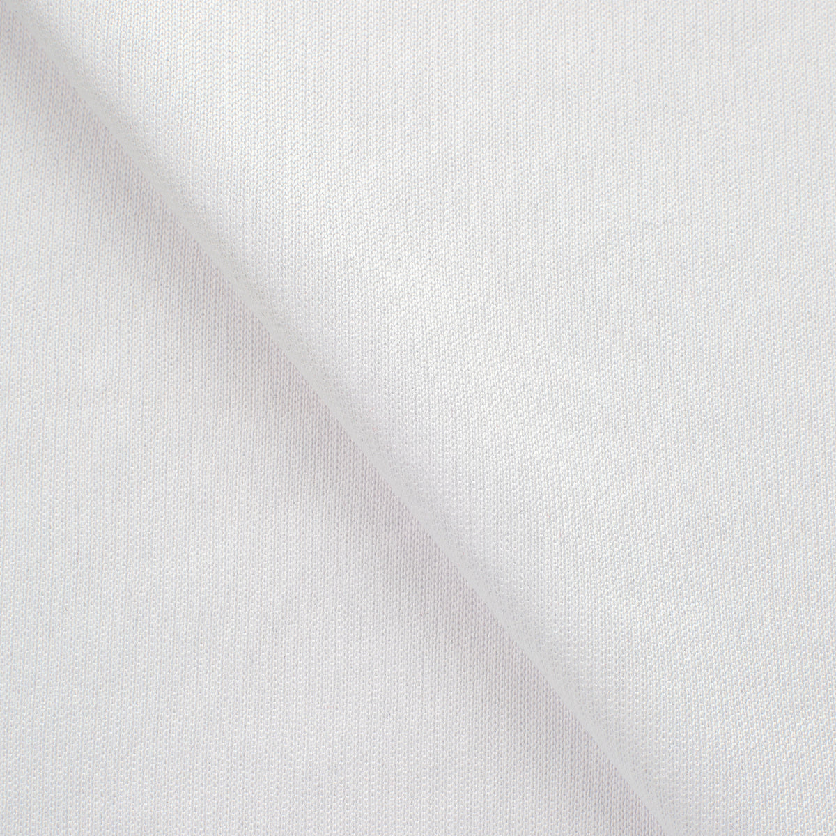 POLYESTER SINGLE JERSEY FABRIC - WHITE - 220 GSM