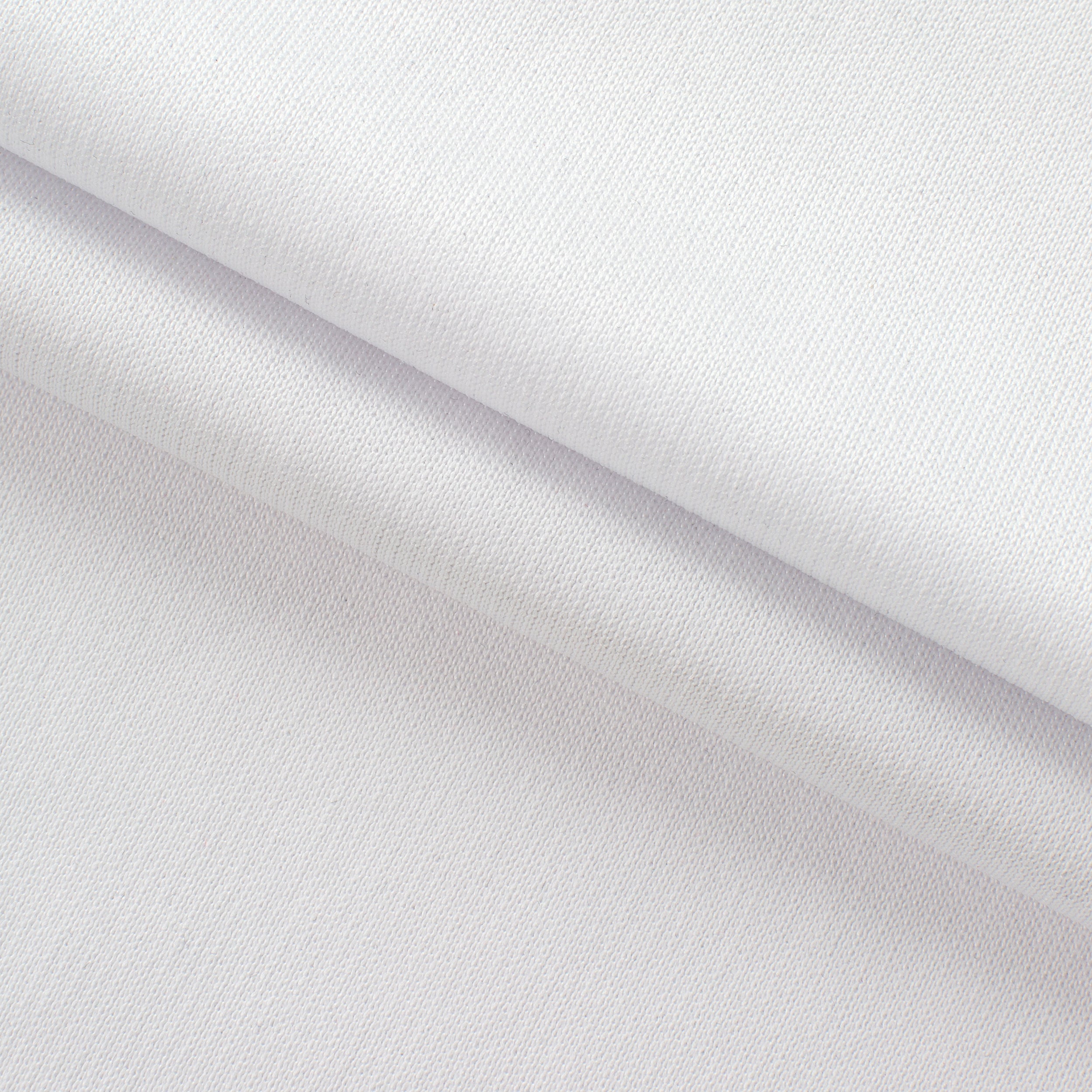 POLYESTER SINGLE JERSEY FABRIC - WHITE - 220 GSM