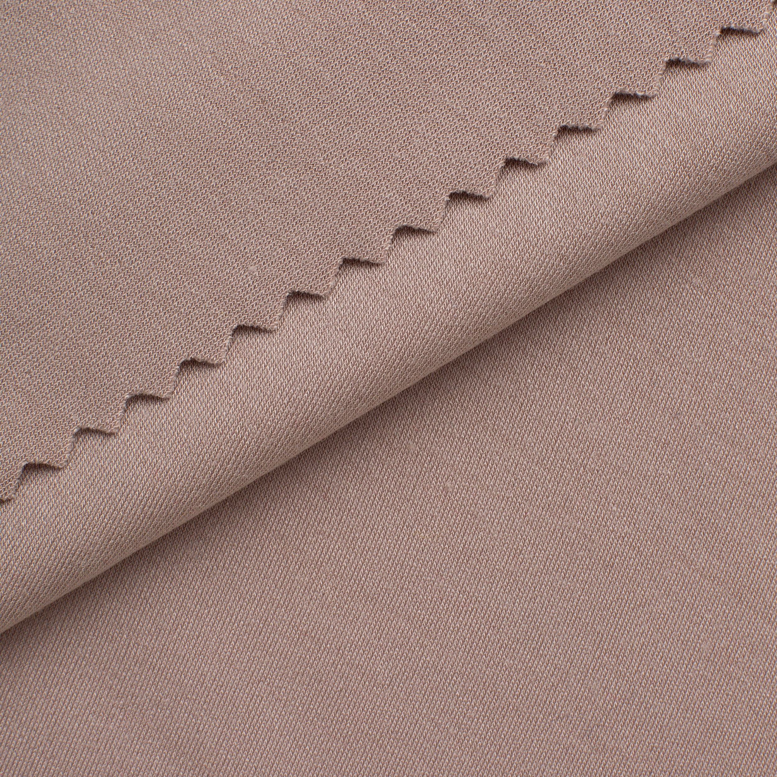 MODAL INTERLOCK KNIT FABRIC WITH ELASTANE - 200 GSM