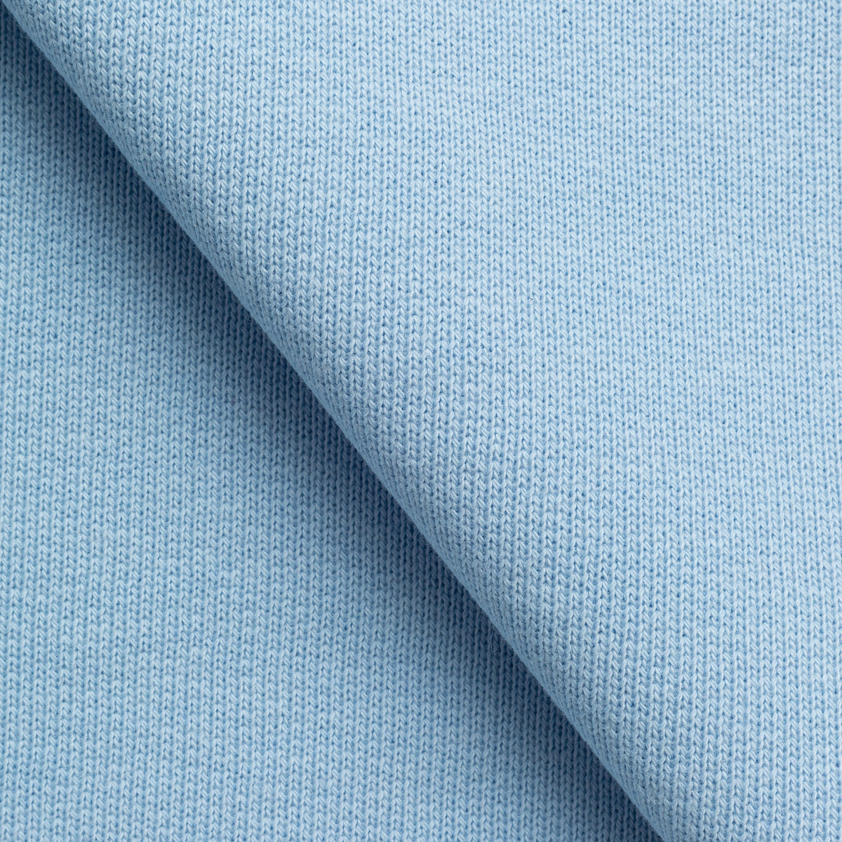 EXTRA HEAVY COTTON FRENCH TERRY FABRIC - BLUE - 580 GSM