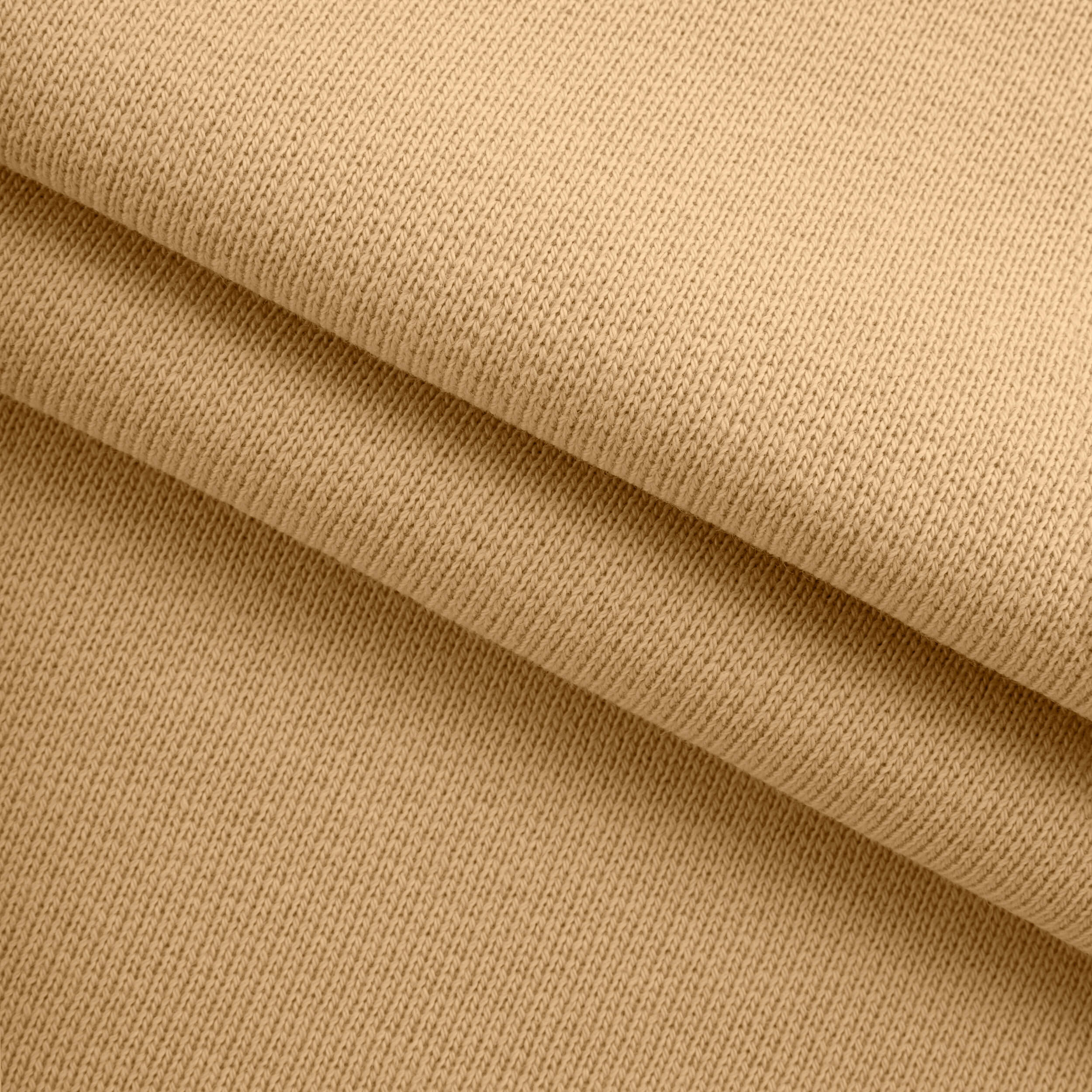 SUPER HEAVY COTTON FRENCH TERRY - CAMEL