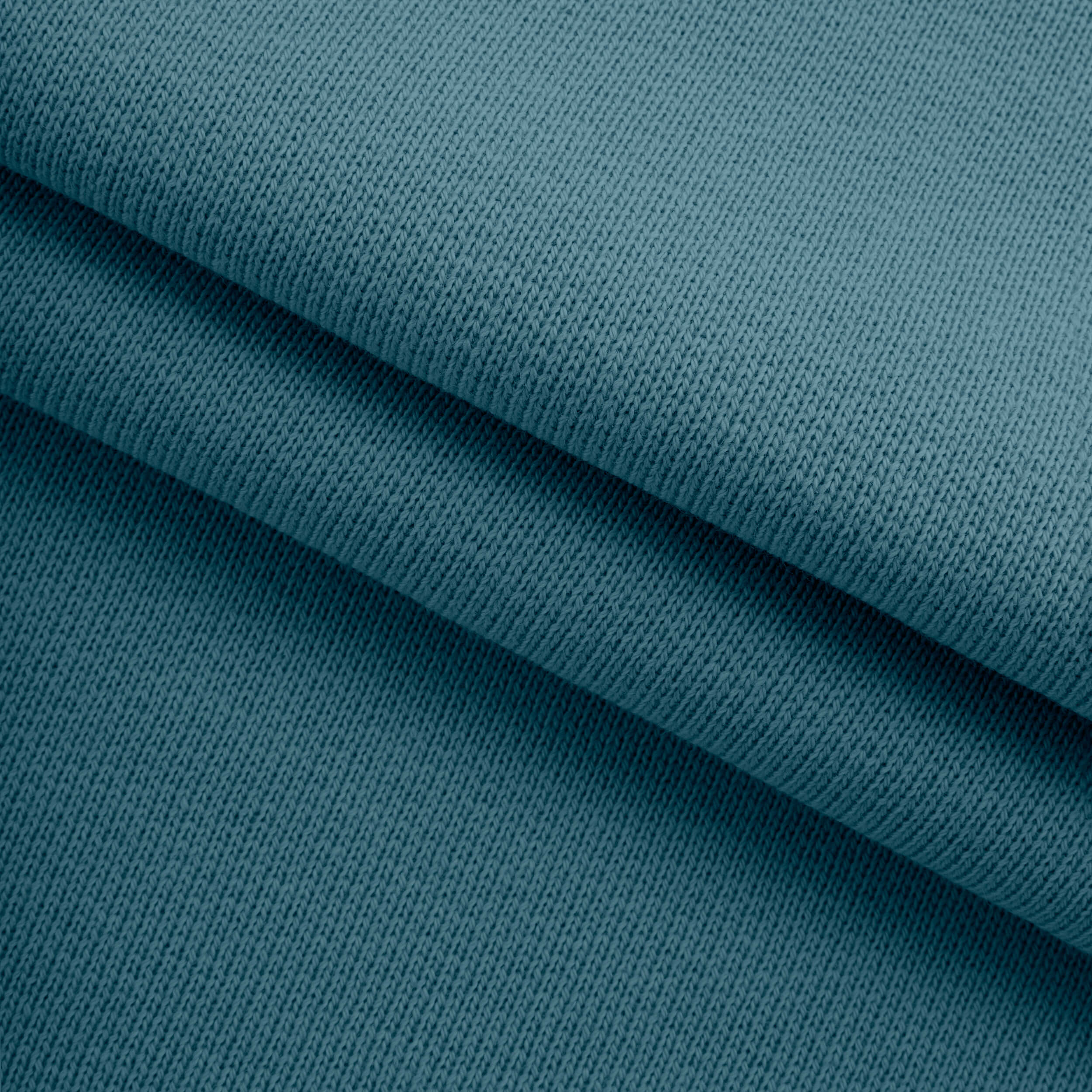 COTTON FRENCH TERRY FABRIC - TURQUOISE - 580 GSM