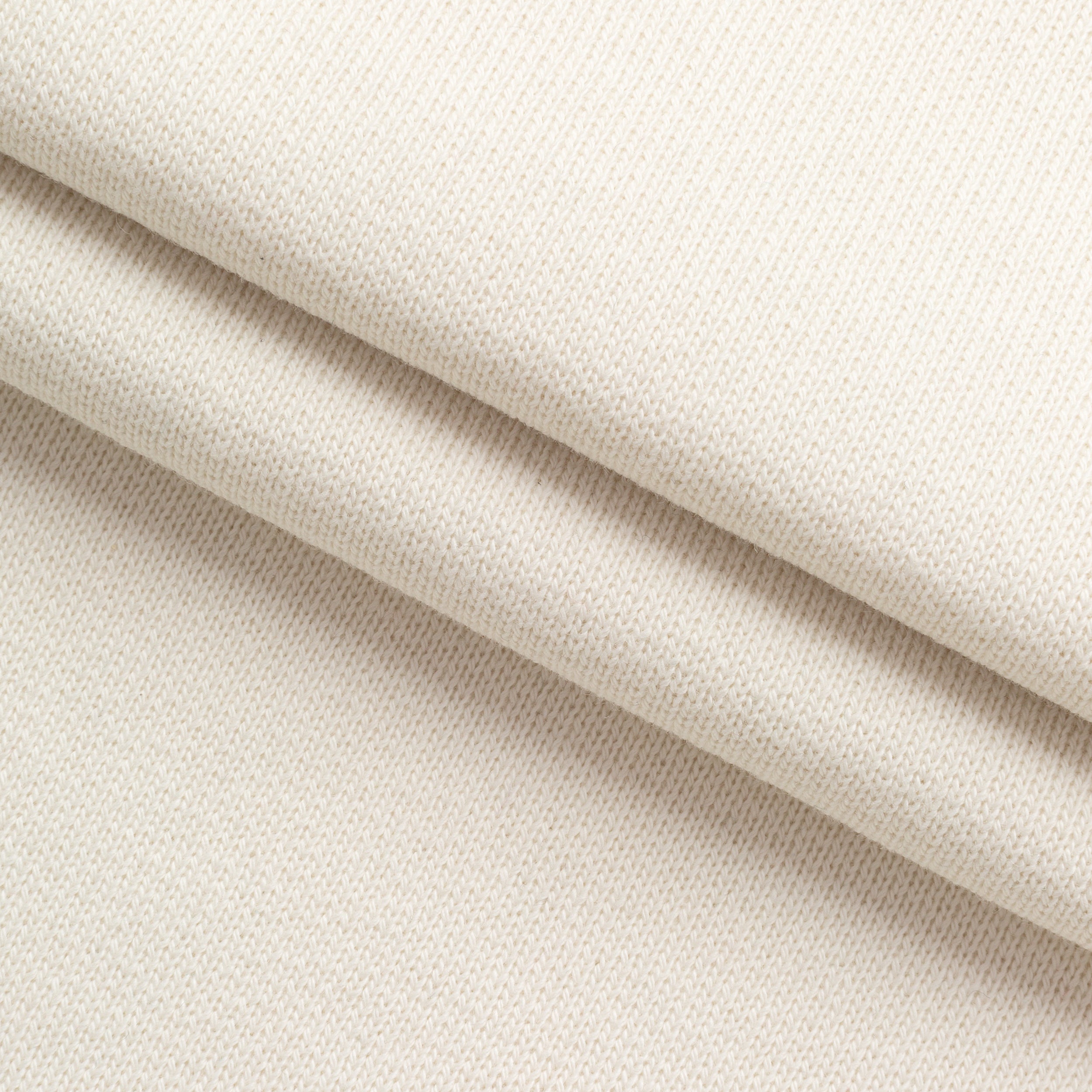 SUPER HEAVY COTTON FRENCH TERRY - WHITE