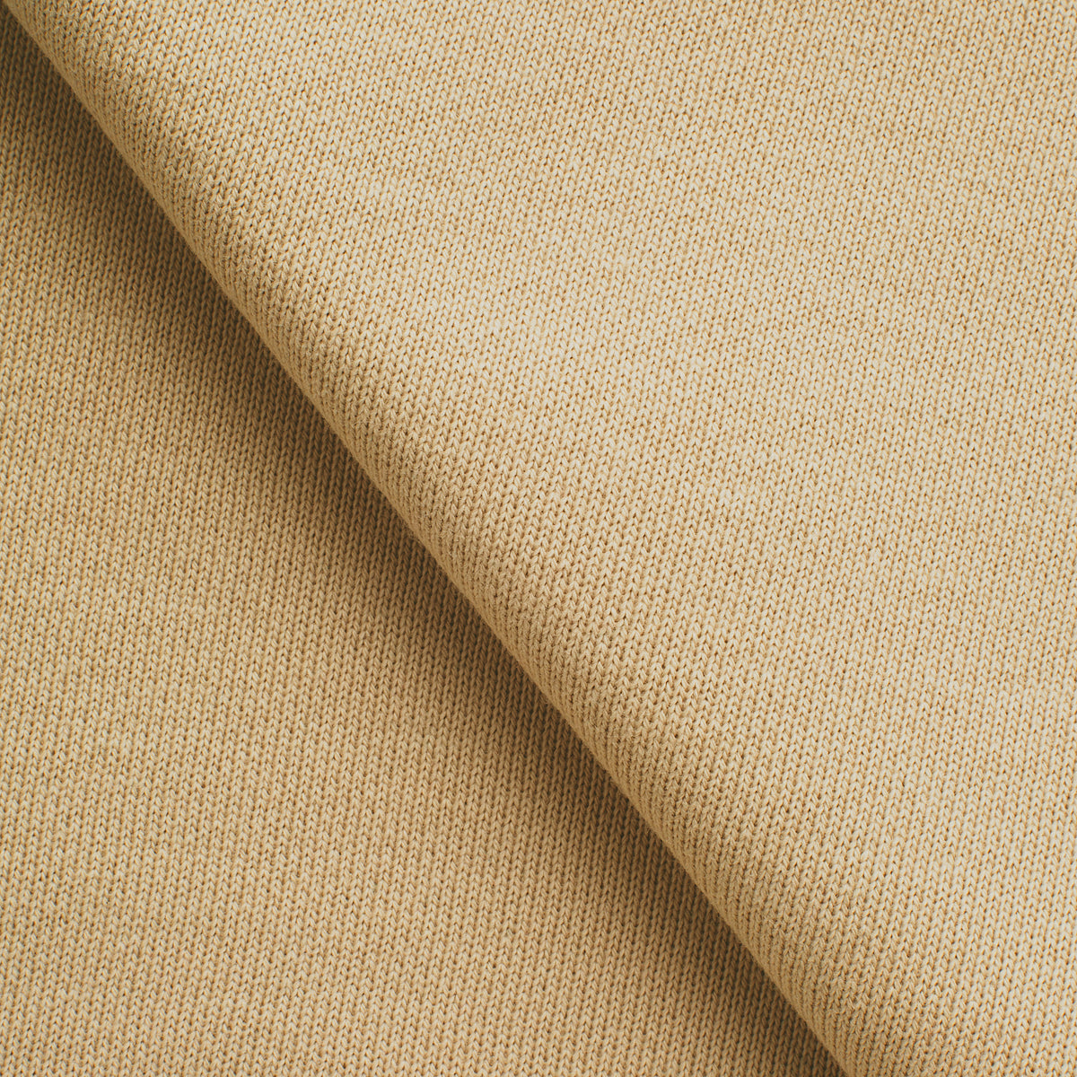 HEAVY COTTON DIAGONAL FRENCH TERRY FABRIC - TAUPE - 430 GSM
