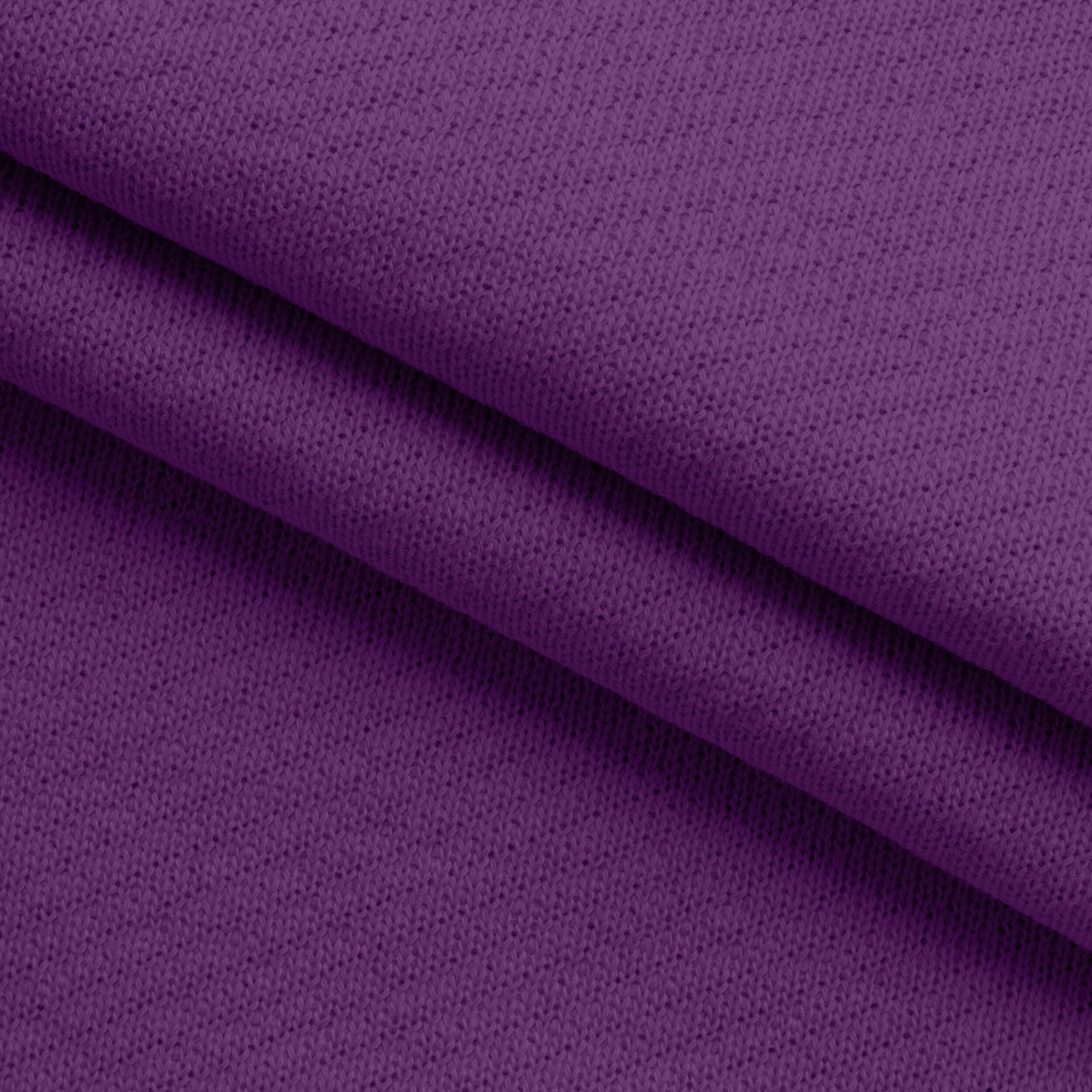 HEAVY DIAGONAL FRENCH TERRY - PURPLE