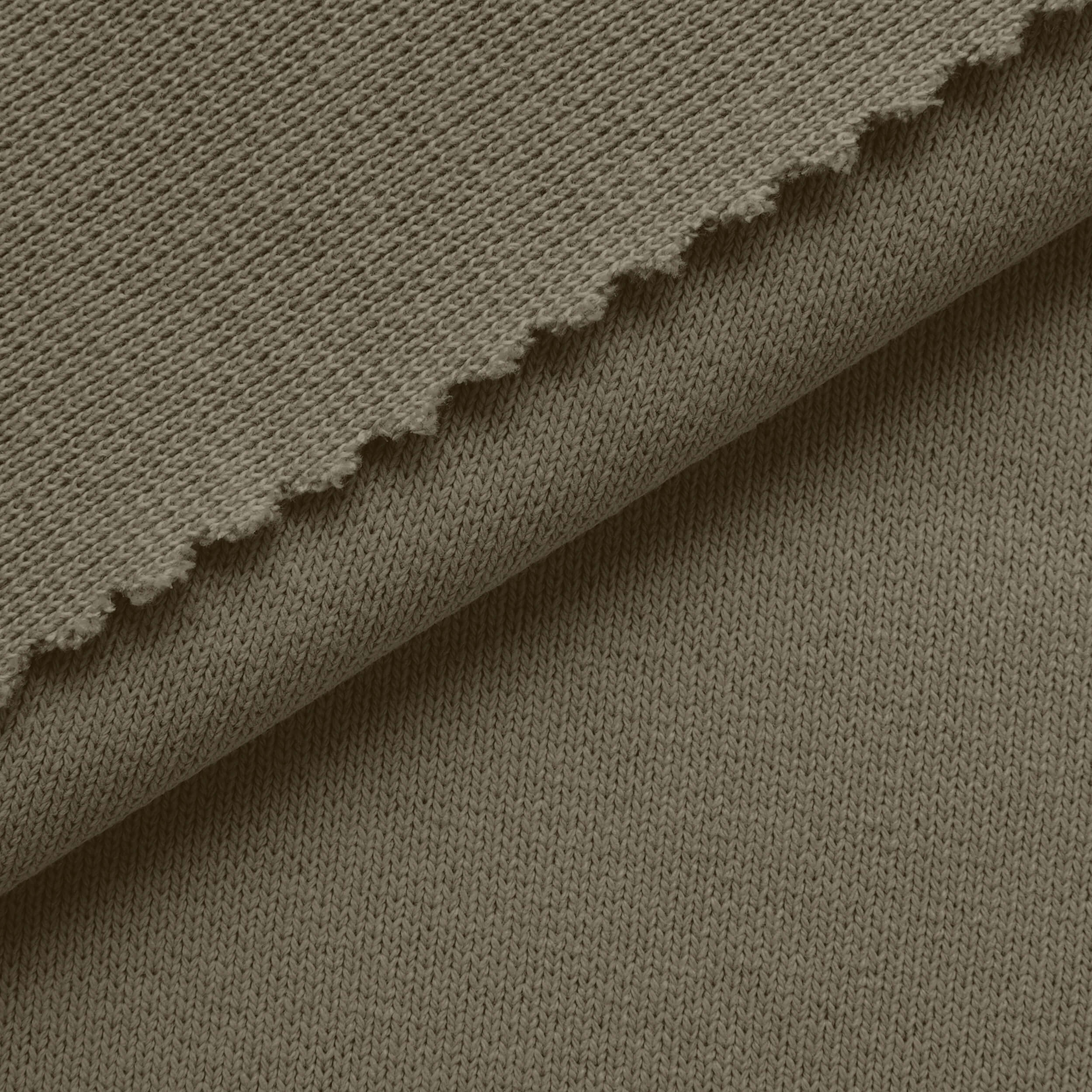 HEAVY COTTON RIB - OLIVE