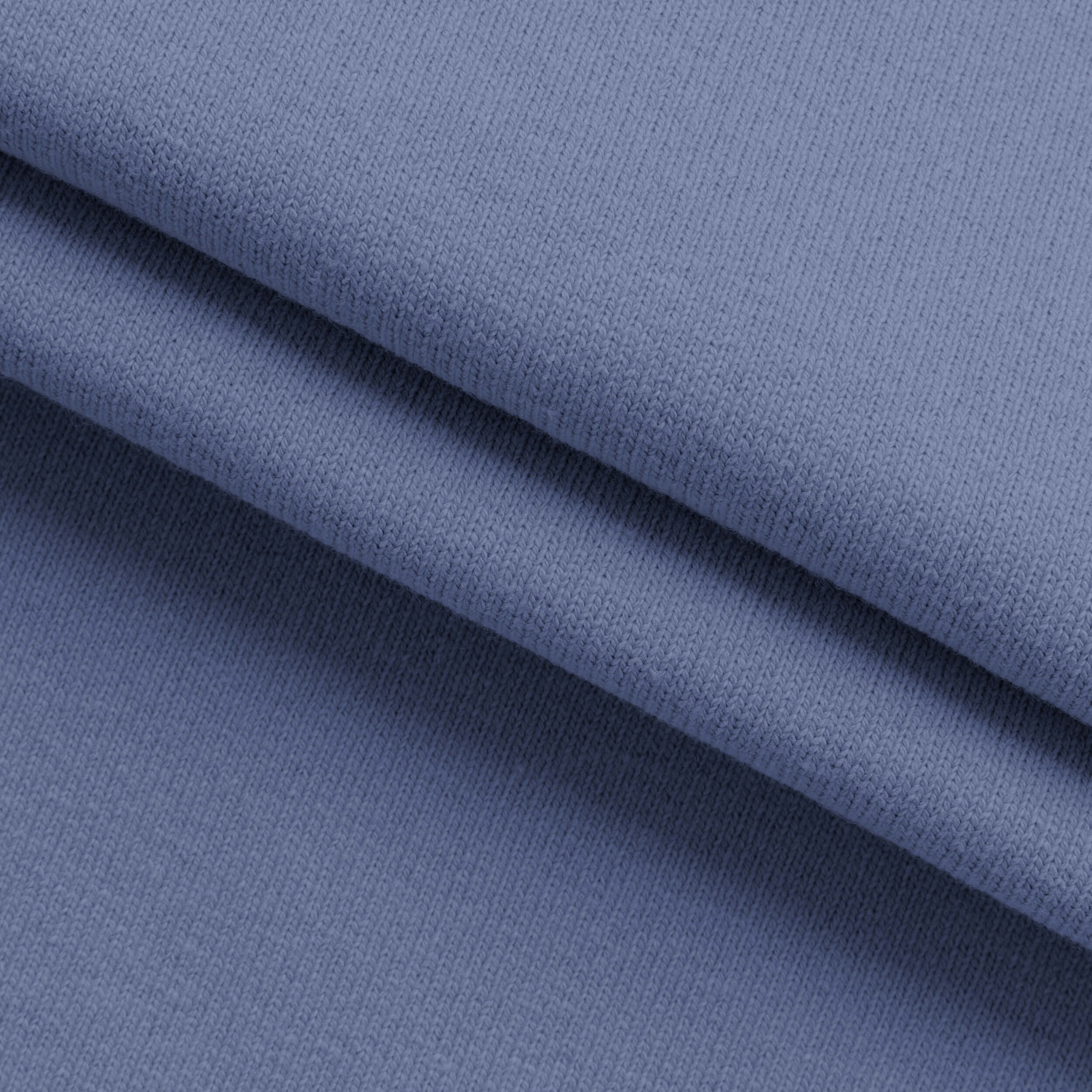 HEAVY COTTON RIB - BLUE