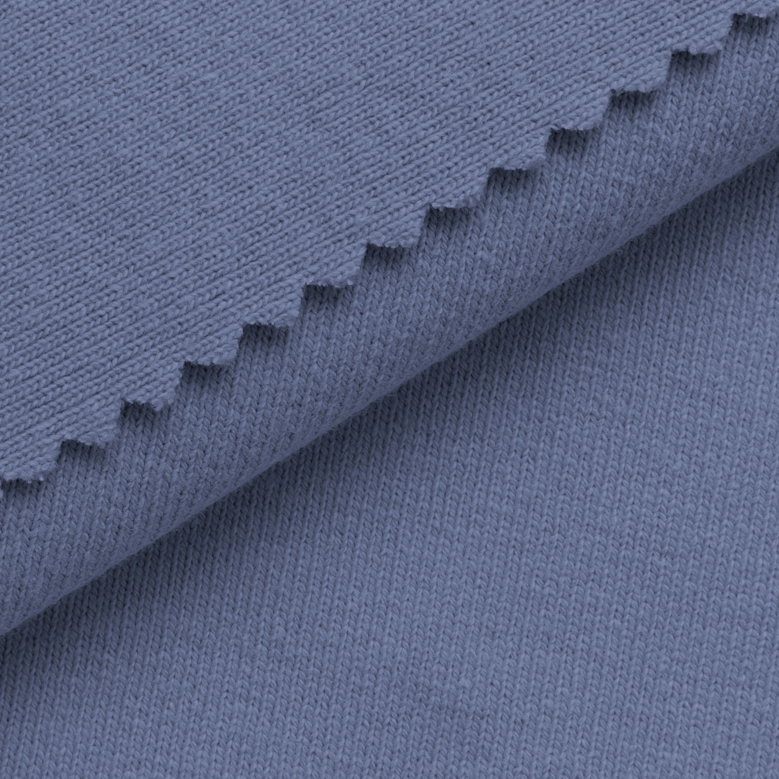 HEAVY COTTON RIB - BLUE