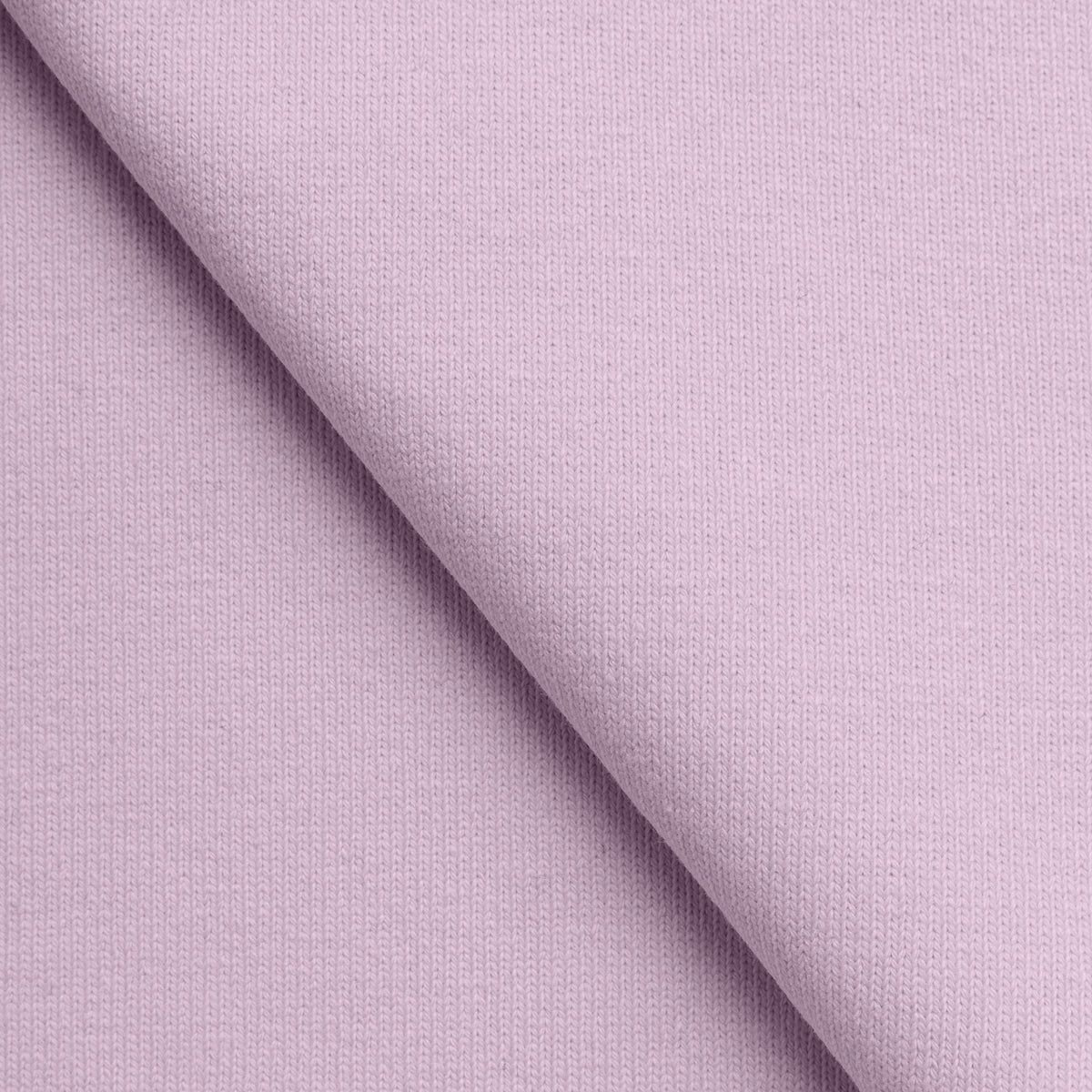 COTTON RIB KNIT FABRIC WITH ELASTANE - LAVENDER - 450 GSM