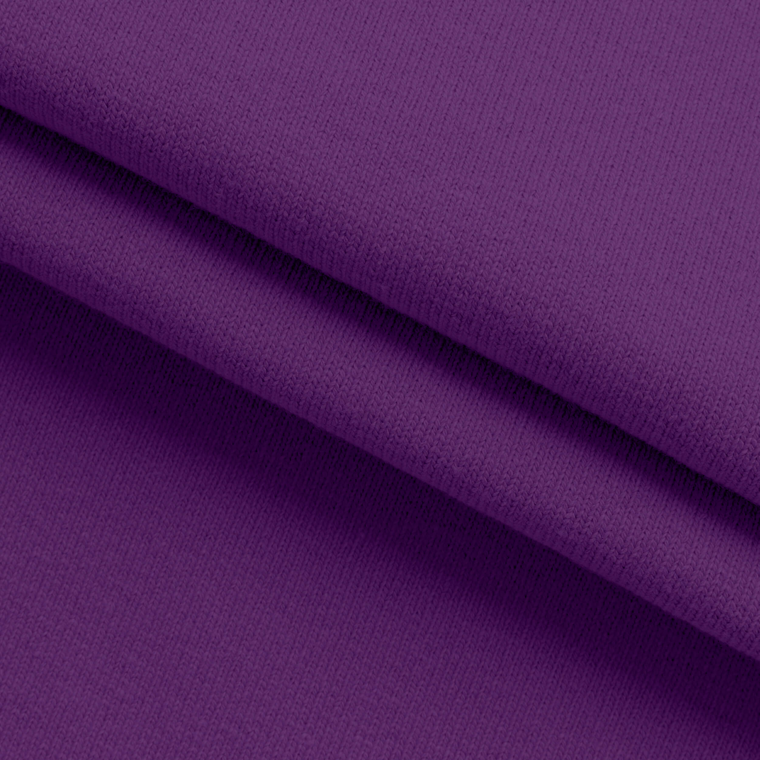 HEAVY COTTON RIB - PURPLE