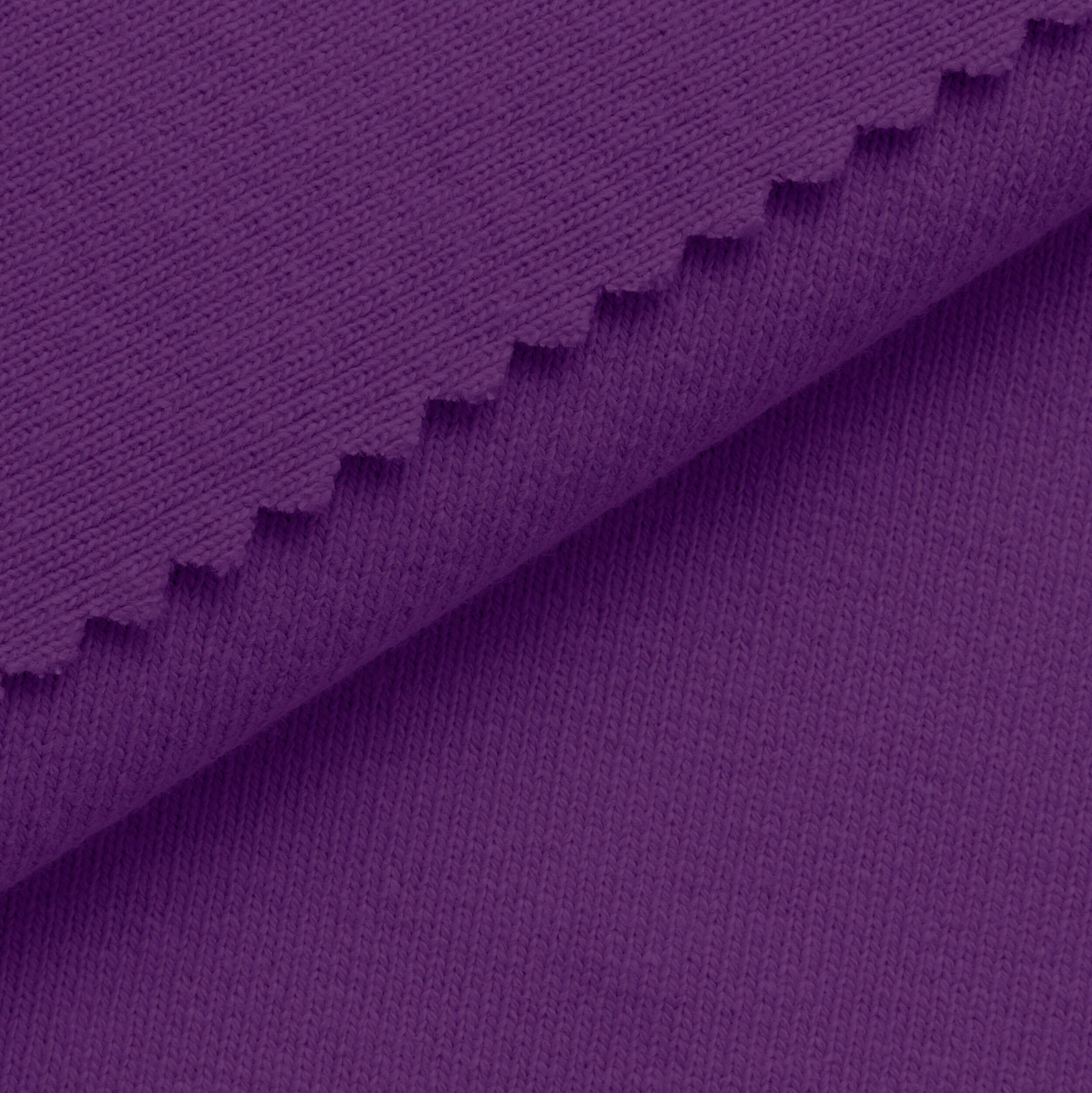HEAVY COTTON RIB - PURPLE