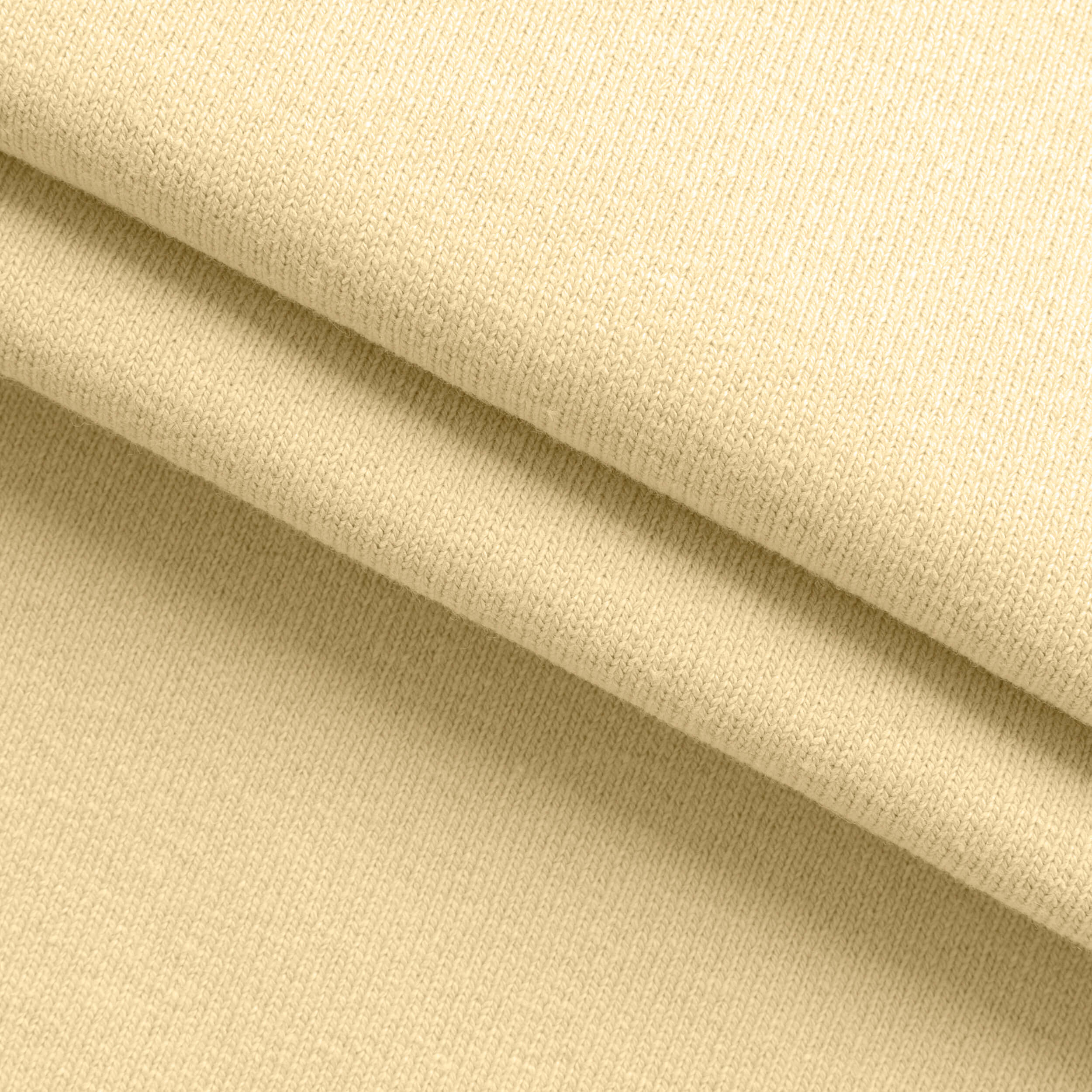 HEAVY COTTON RIB - YELLOW