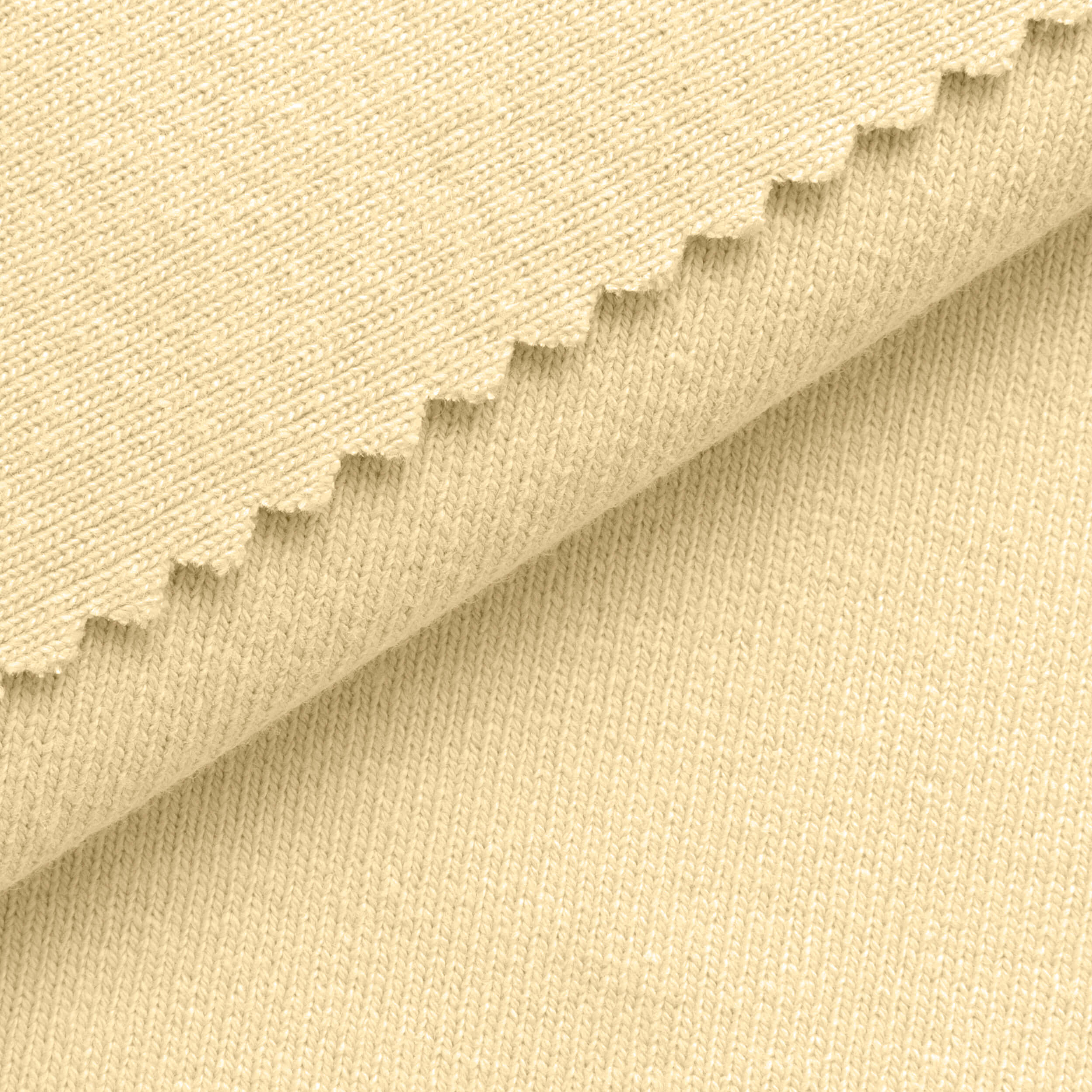 HEAVY COTTON RIB - YELLOW