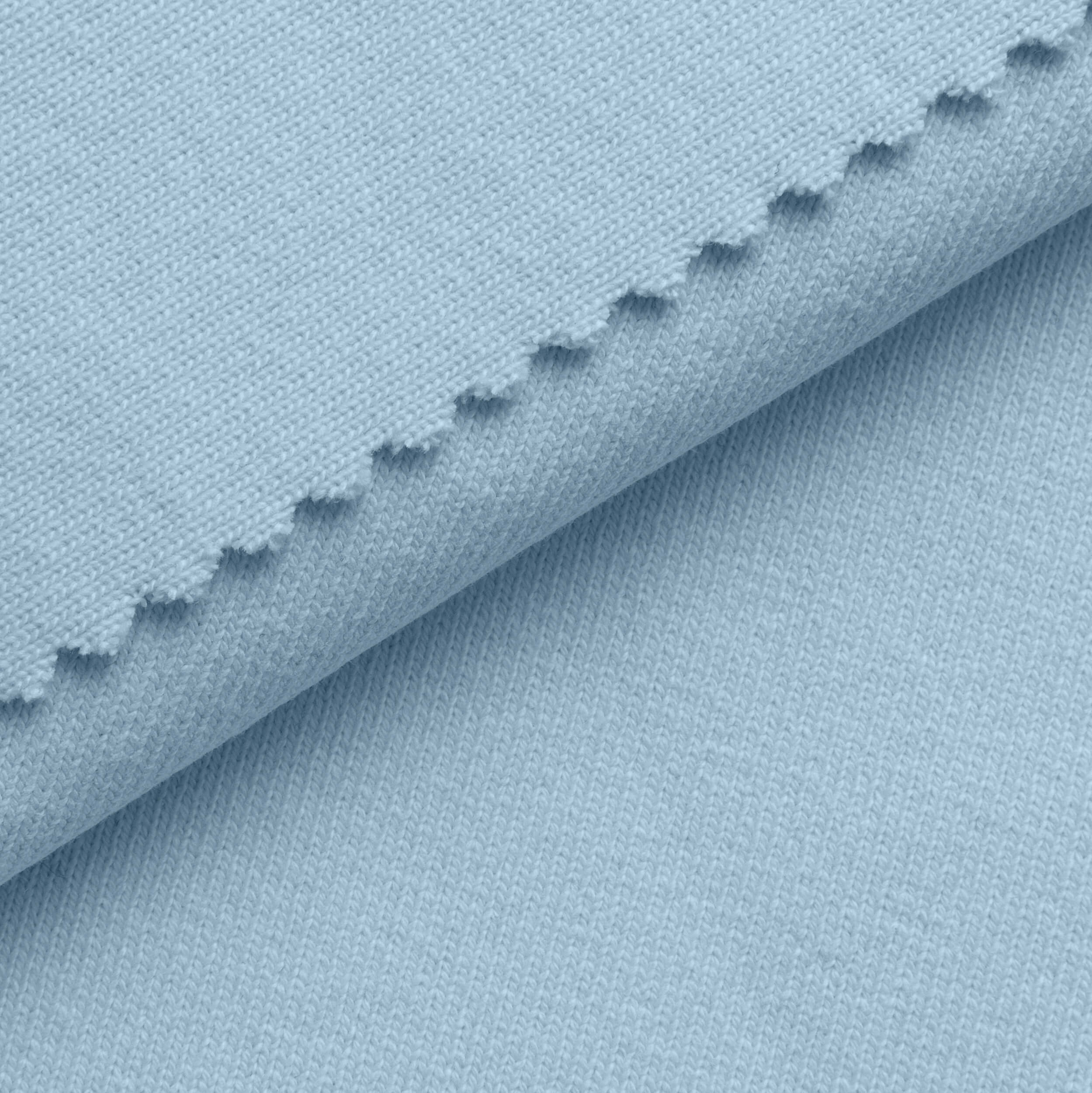 HEAVY COTTON RIB - BLUE
