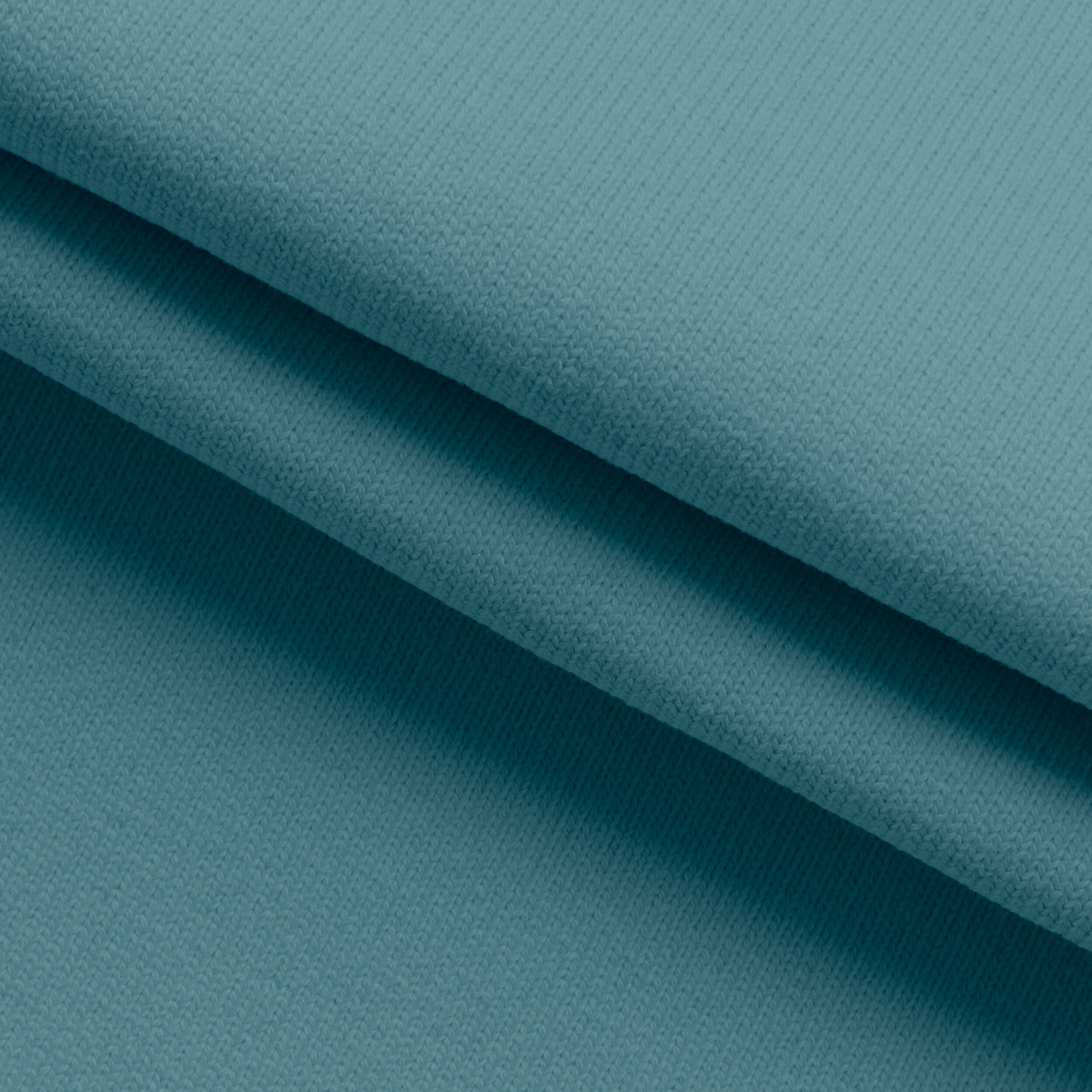 HEAVY COTTON RIB - TURQUOISE