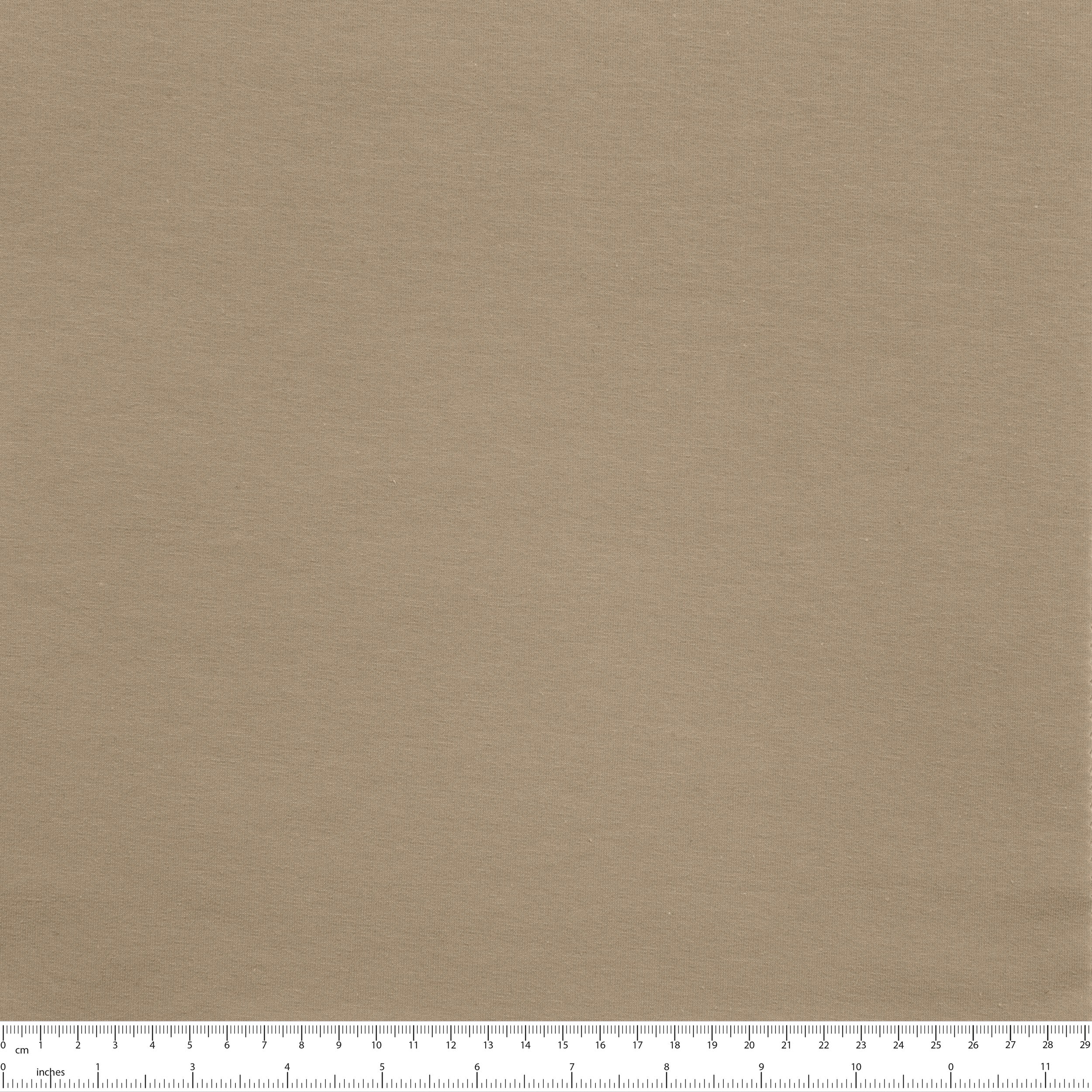 COTTON FRENCH TERRY FABRIC WITH ELASTANE - LATTE - 280 GSM