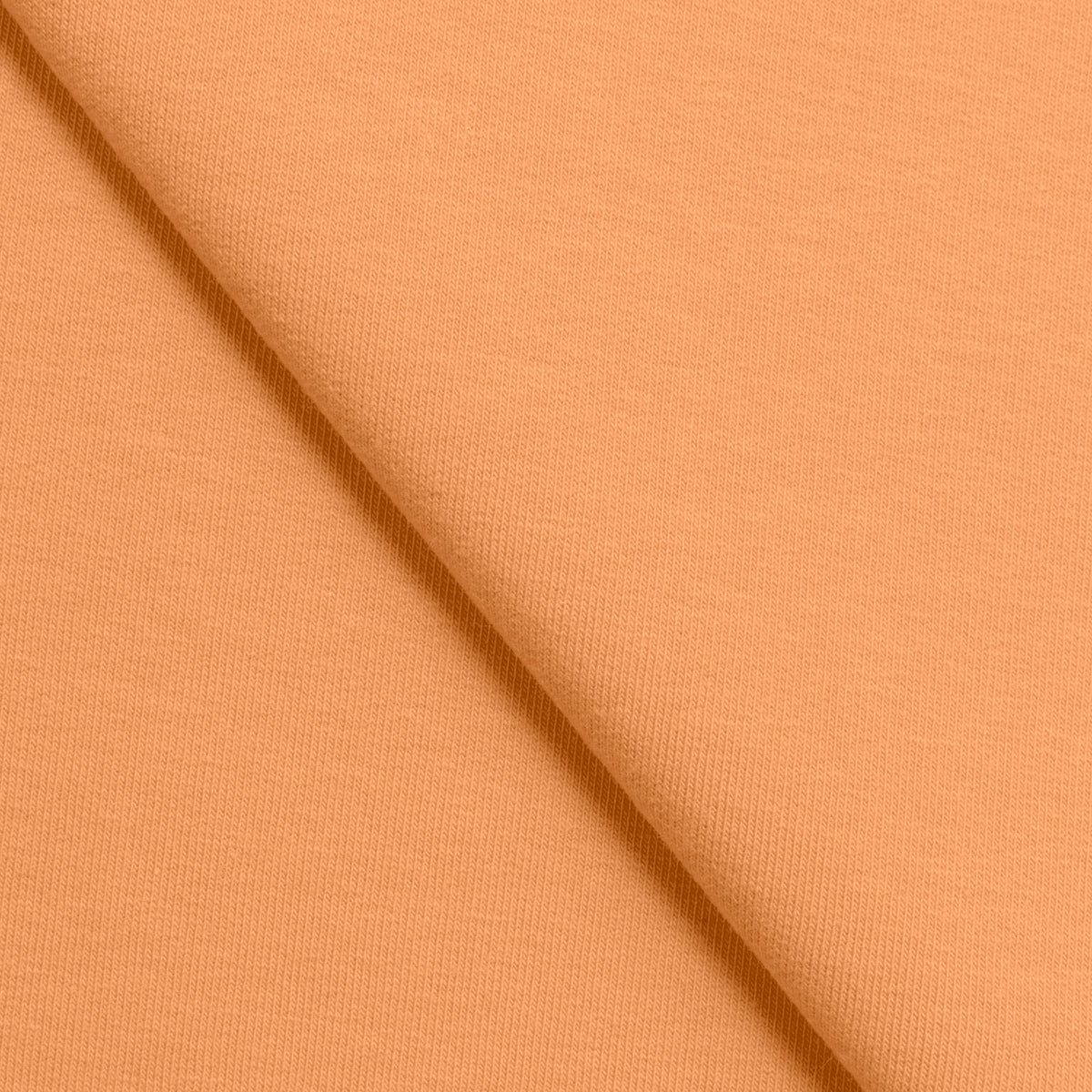 COTTON FRENCH TERRY FABRIC WITH ELASTANE - MELON - 280 GSM