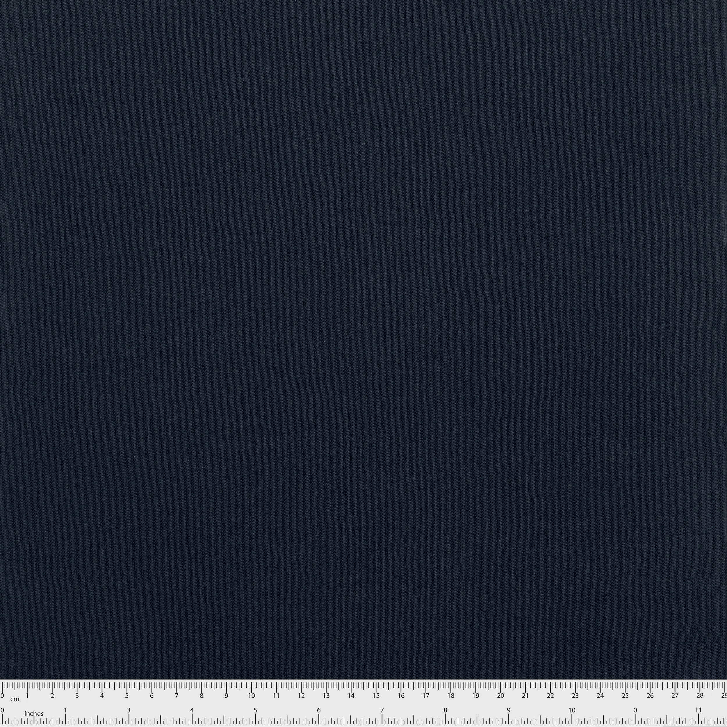 COTTON FRENCH TERRY FABRIC WITH ELASTANE - NAVY BLUE - 320 GSM